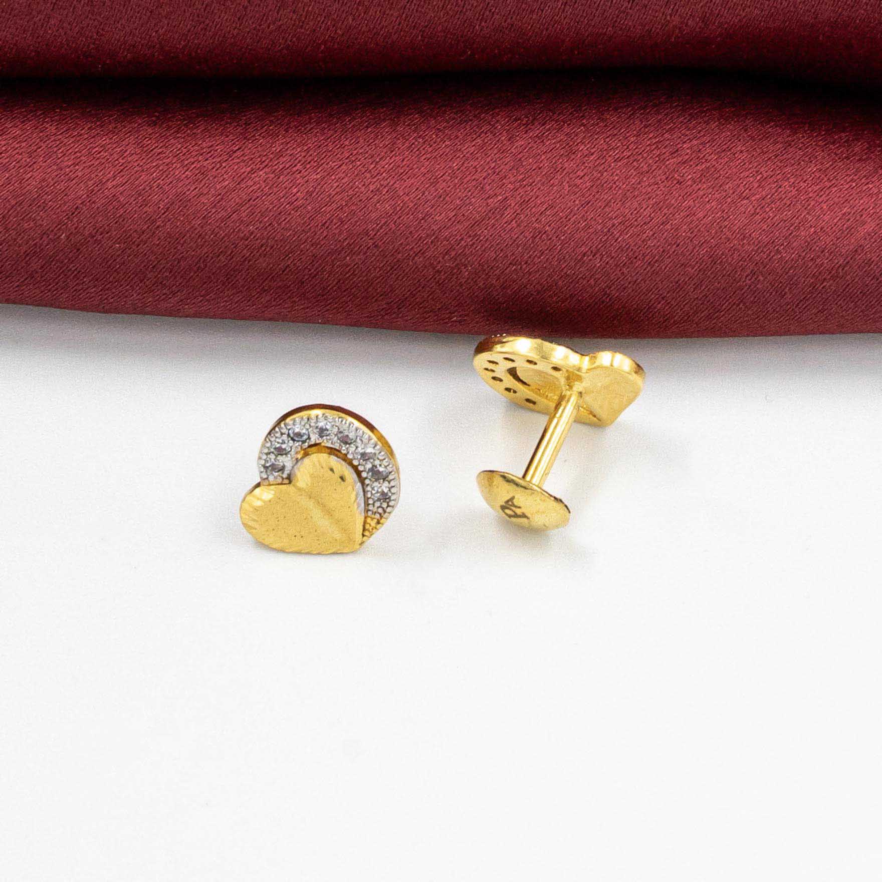 Stone earring PSST182W-001