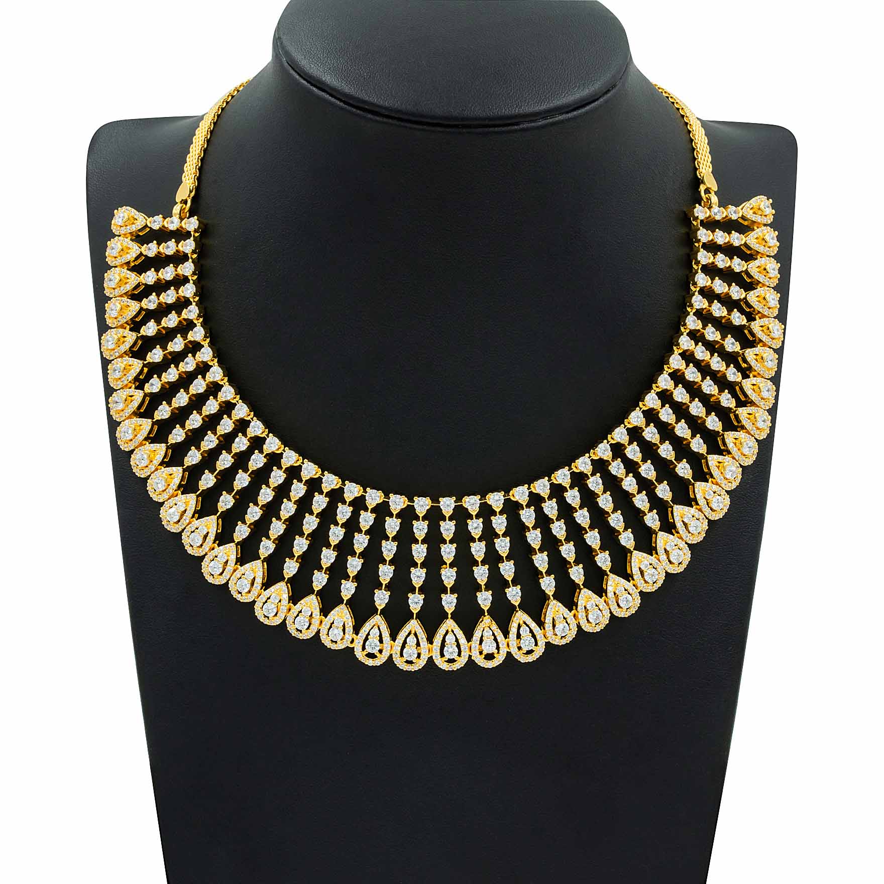 Premium Stone Necklace with Stud PMSNS9W-0041, PMSHST12W-023