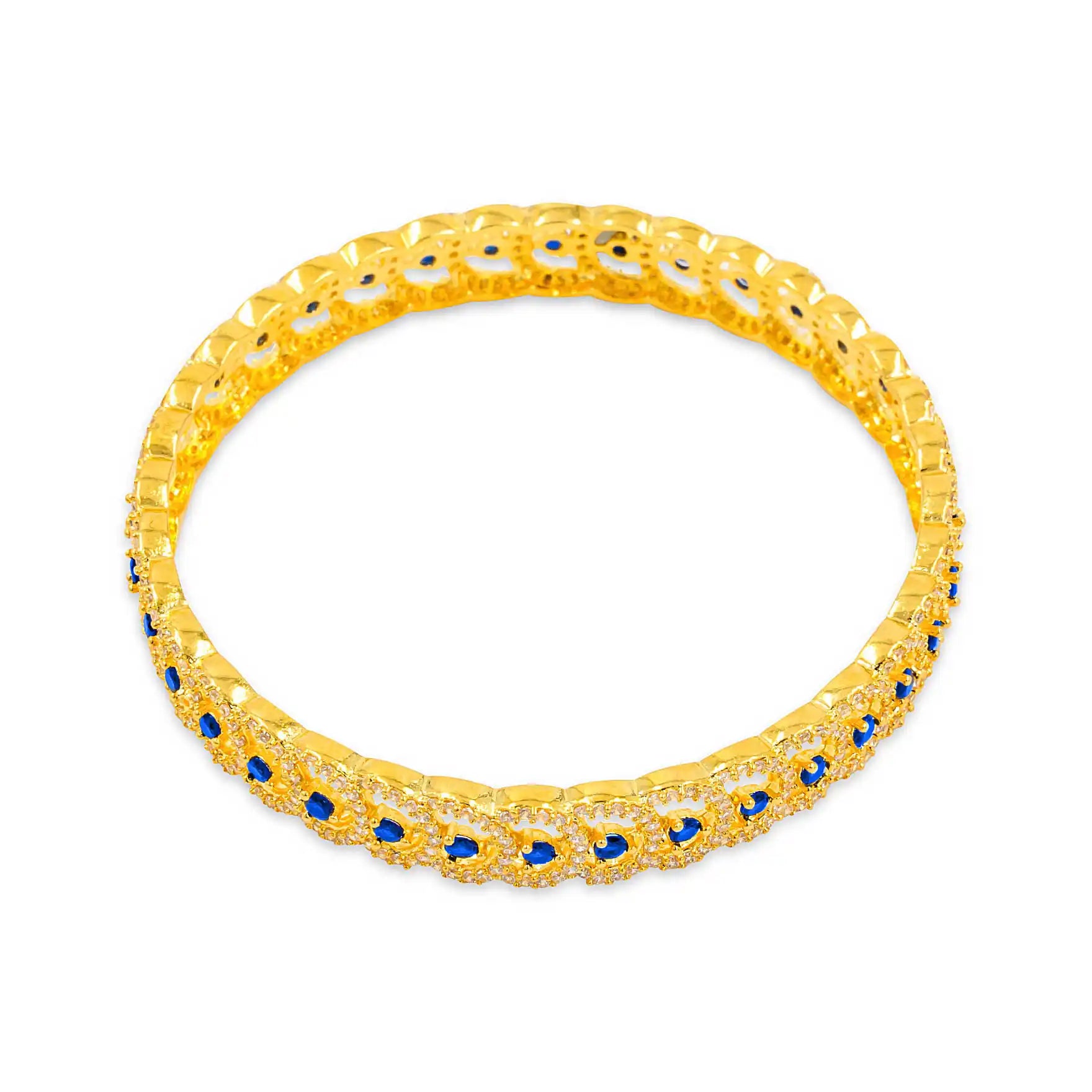 Premium Stone Bangle PMSB32WBL-006