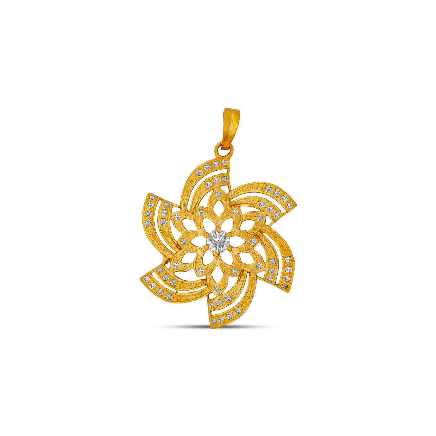 GOLDEN STONE PENDENT PSLT19W-071
