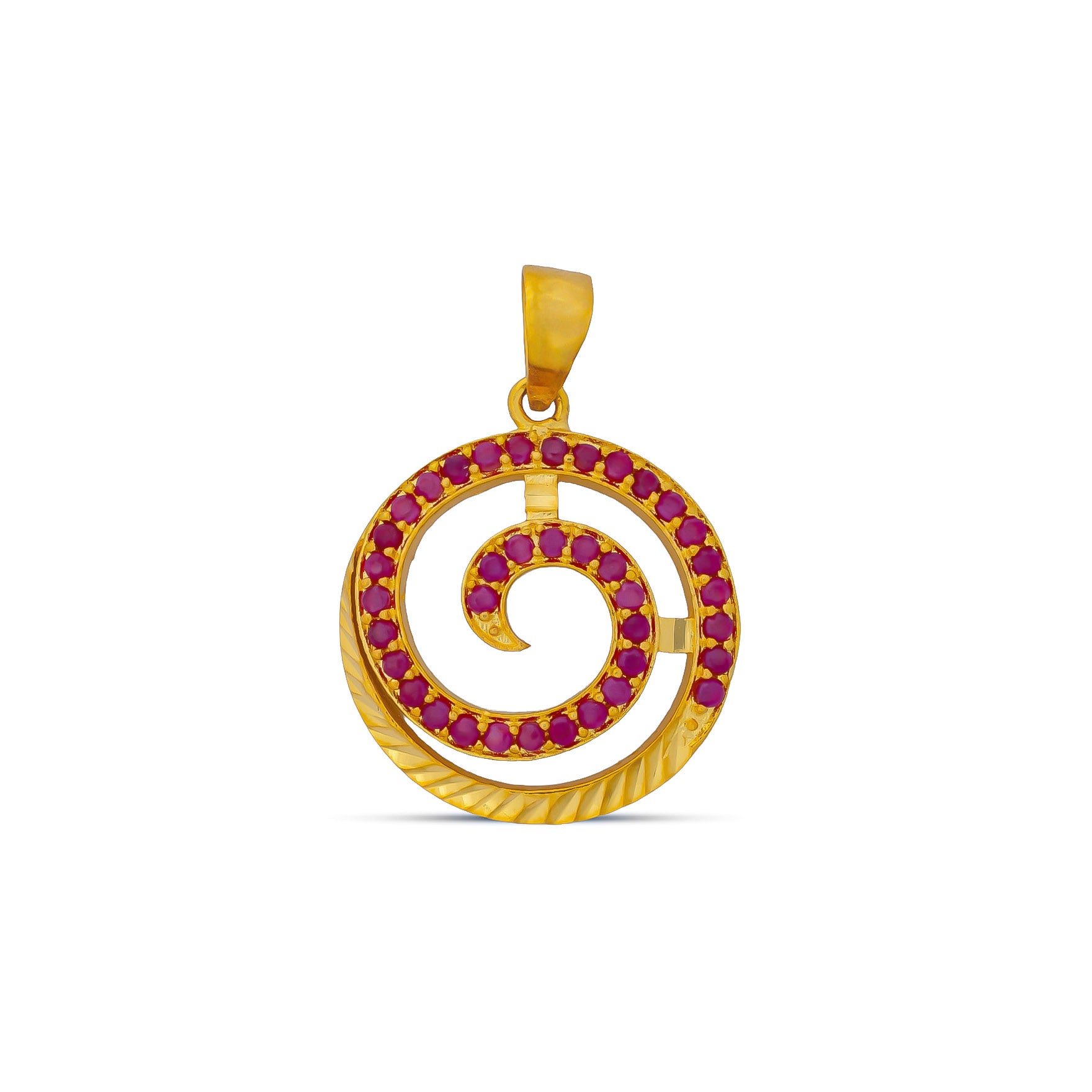GOLDEN STONE PENDENT PSLT13R-011