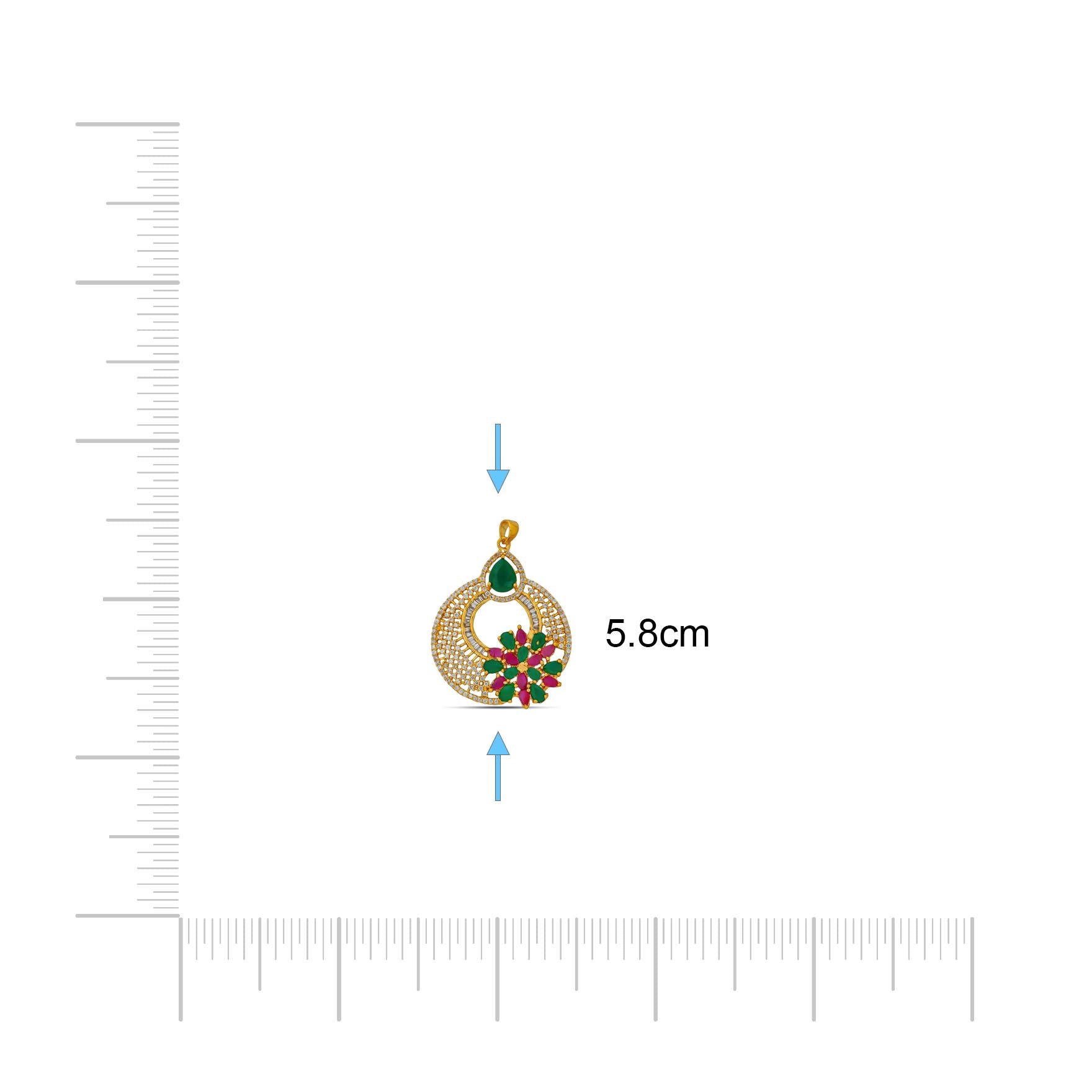 STONE PENDENT PSLT28WRG-072