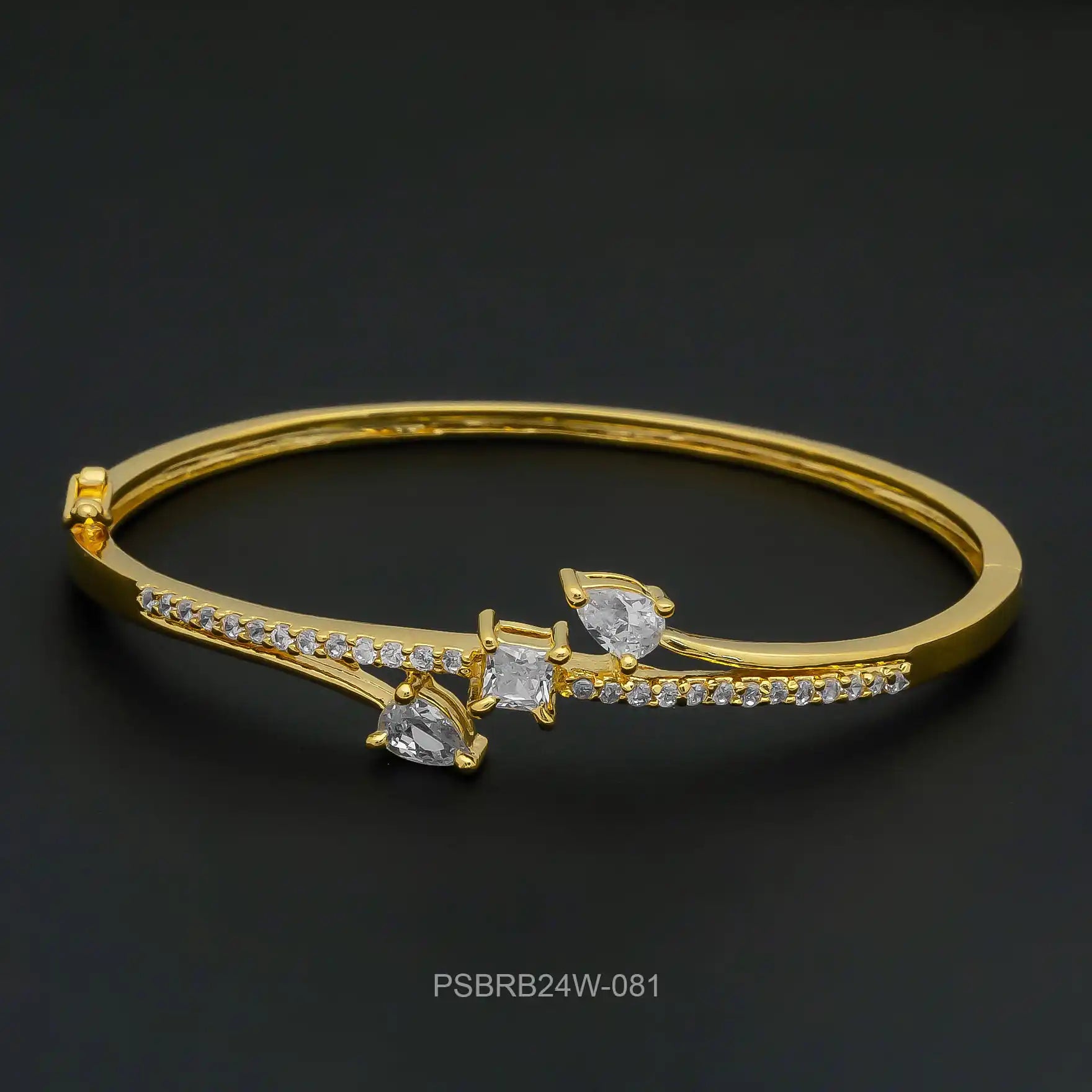 Stone Bracelet Bangle PSBRB24W PSBRB24W-081