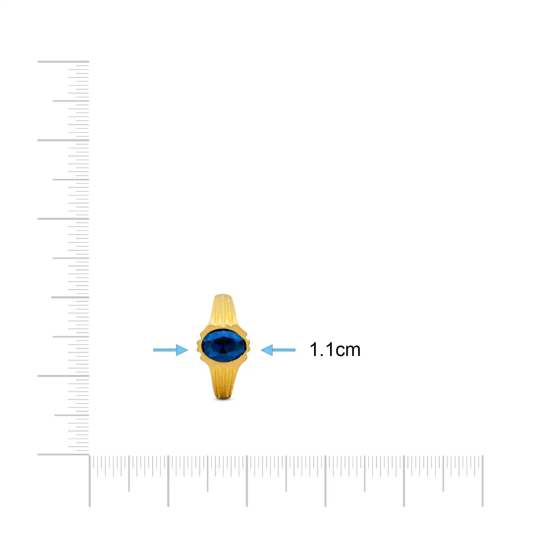 GENTS RING PSGR36BL-081