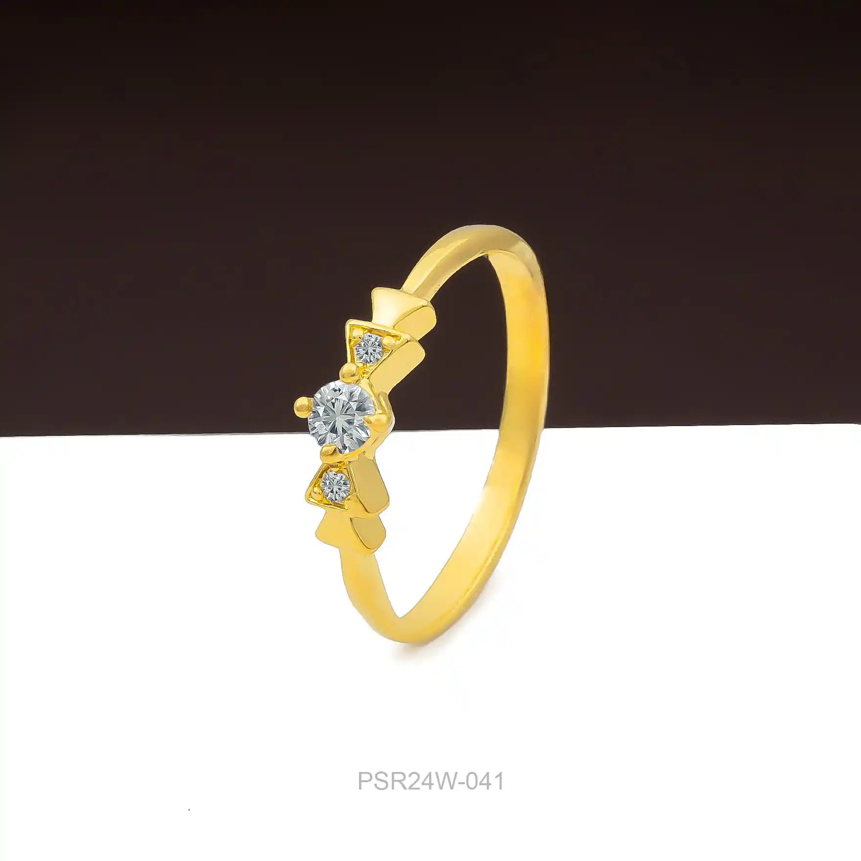 GOLDEN STONE RING PSR24W-041