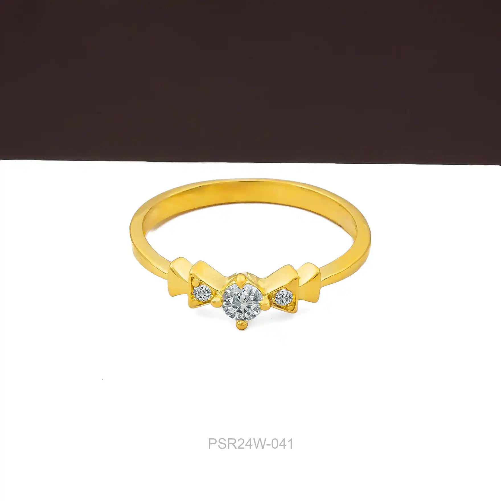 GOLDEN STONE RING PSR24W-041