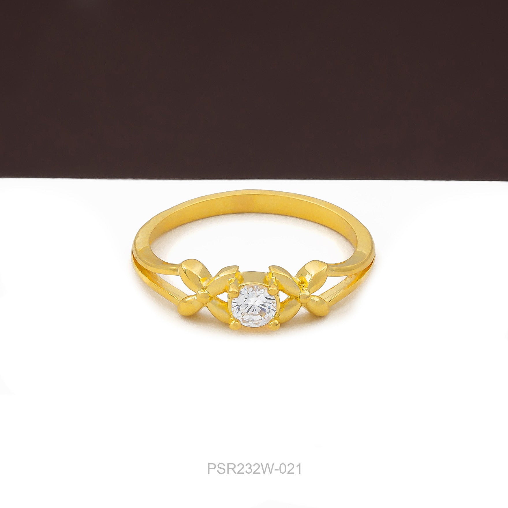 GOLDEN STONE RING PSR232W-021
