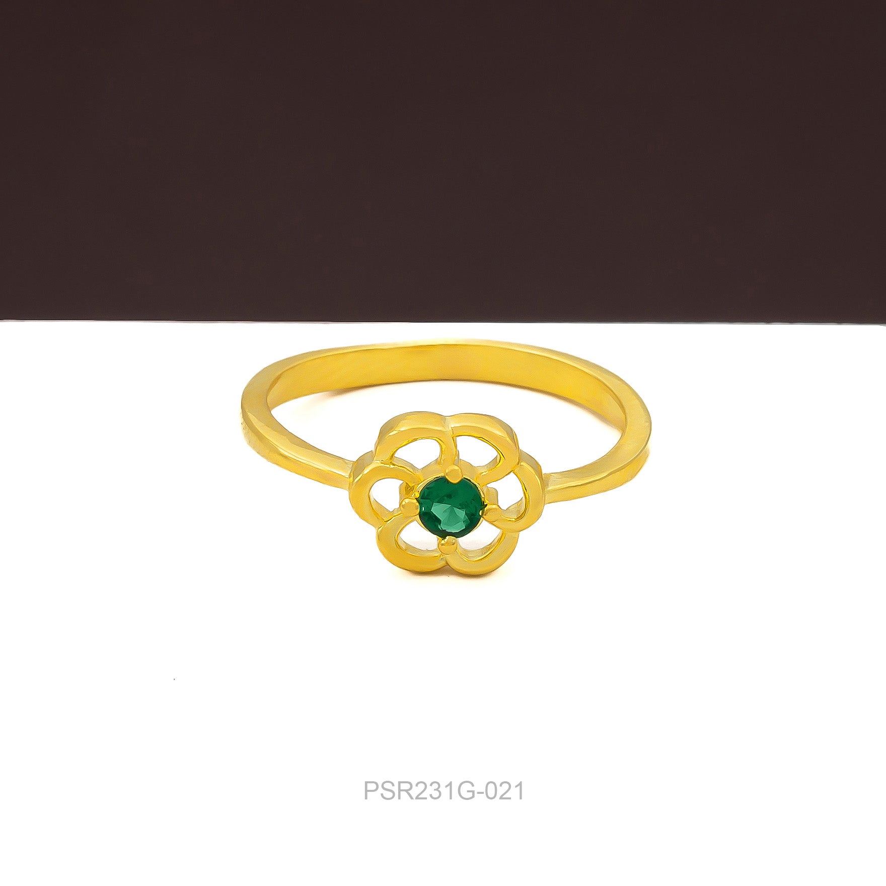 GOLDEN STONE RING PSR231G-021