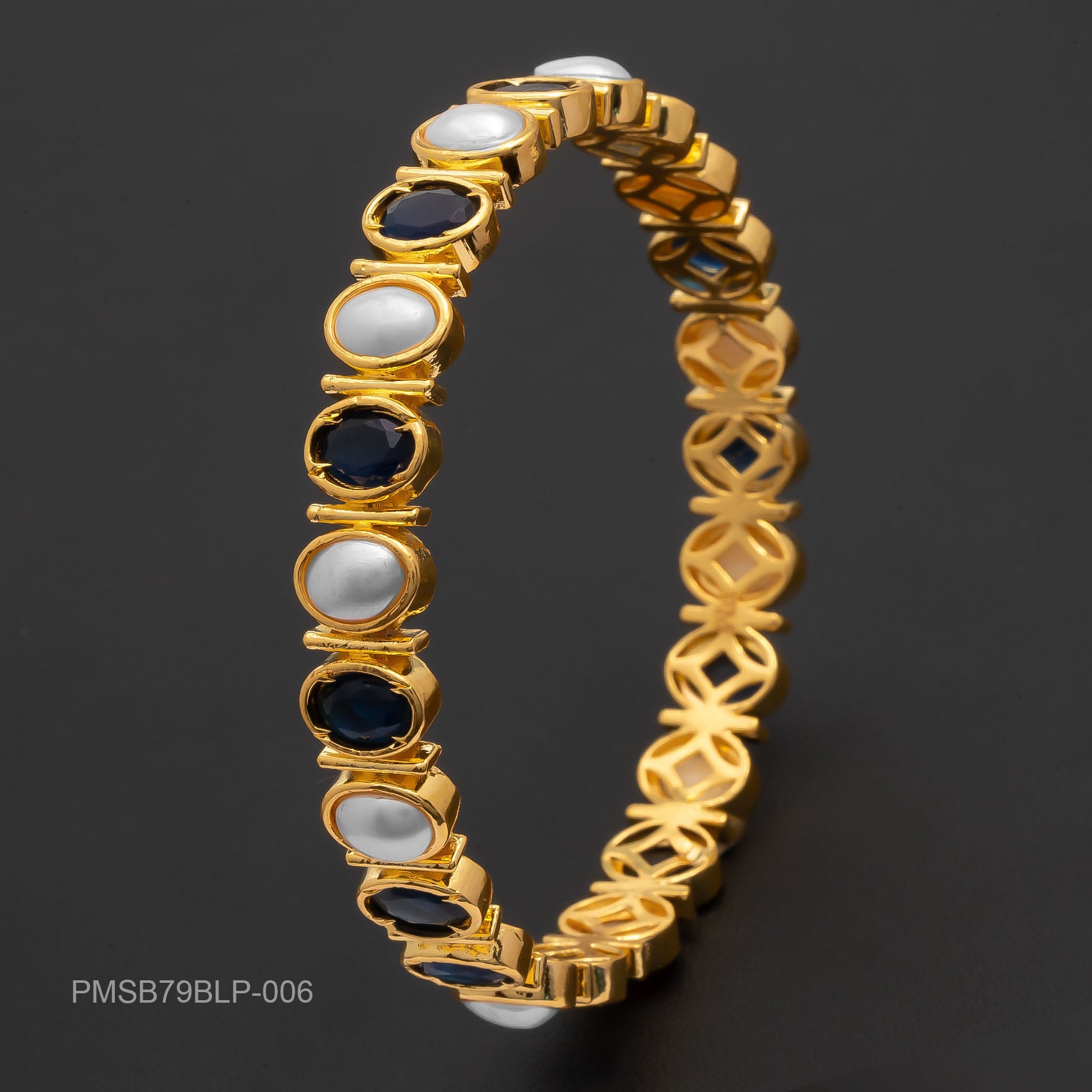 PREMIUM STONE BANGLE PMSB79BLP-006