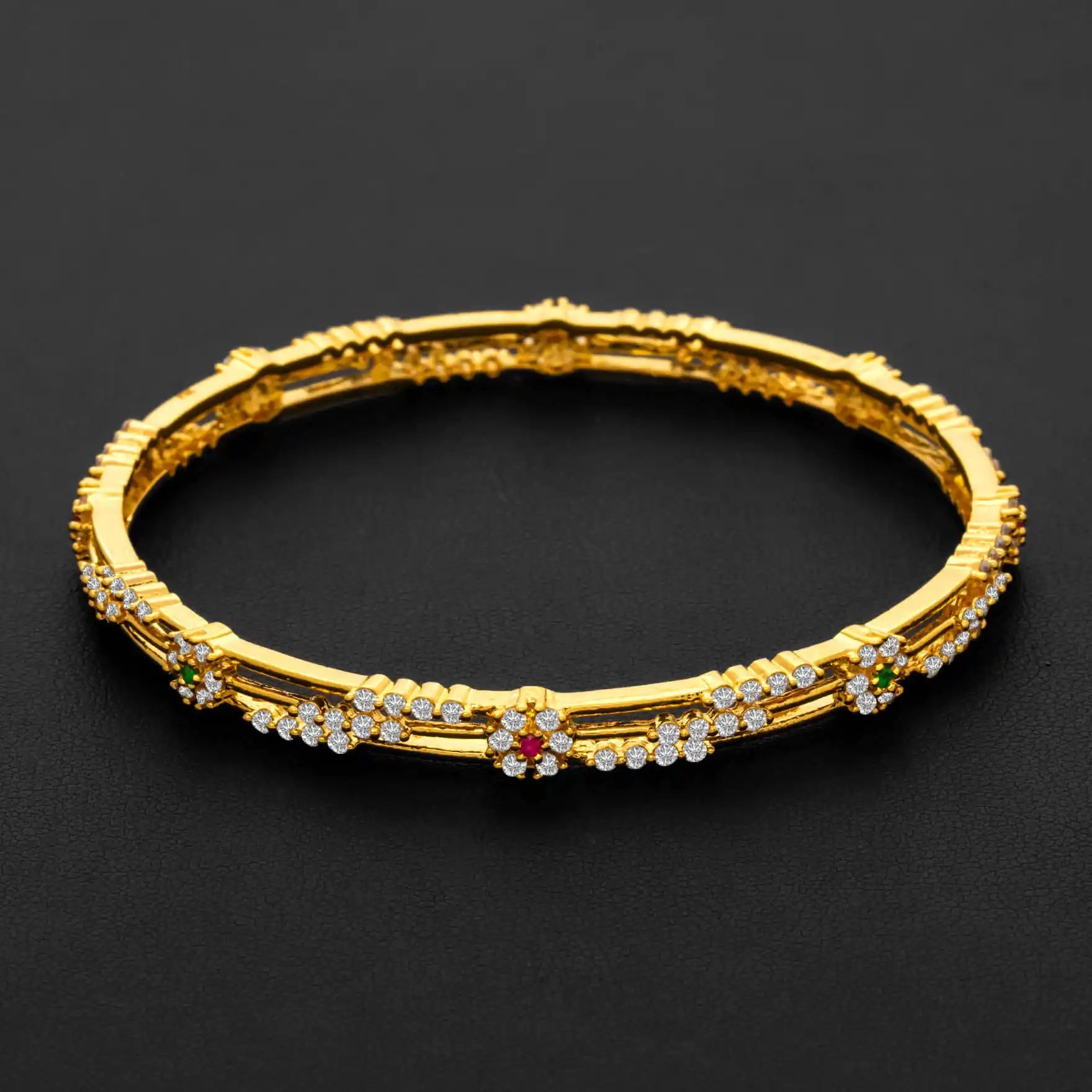Premium Stone Bangle PMSB2WRG-005
