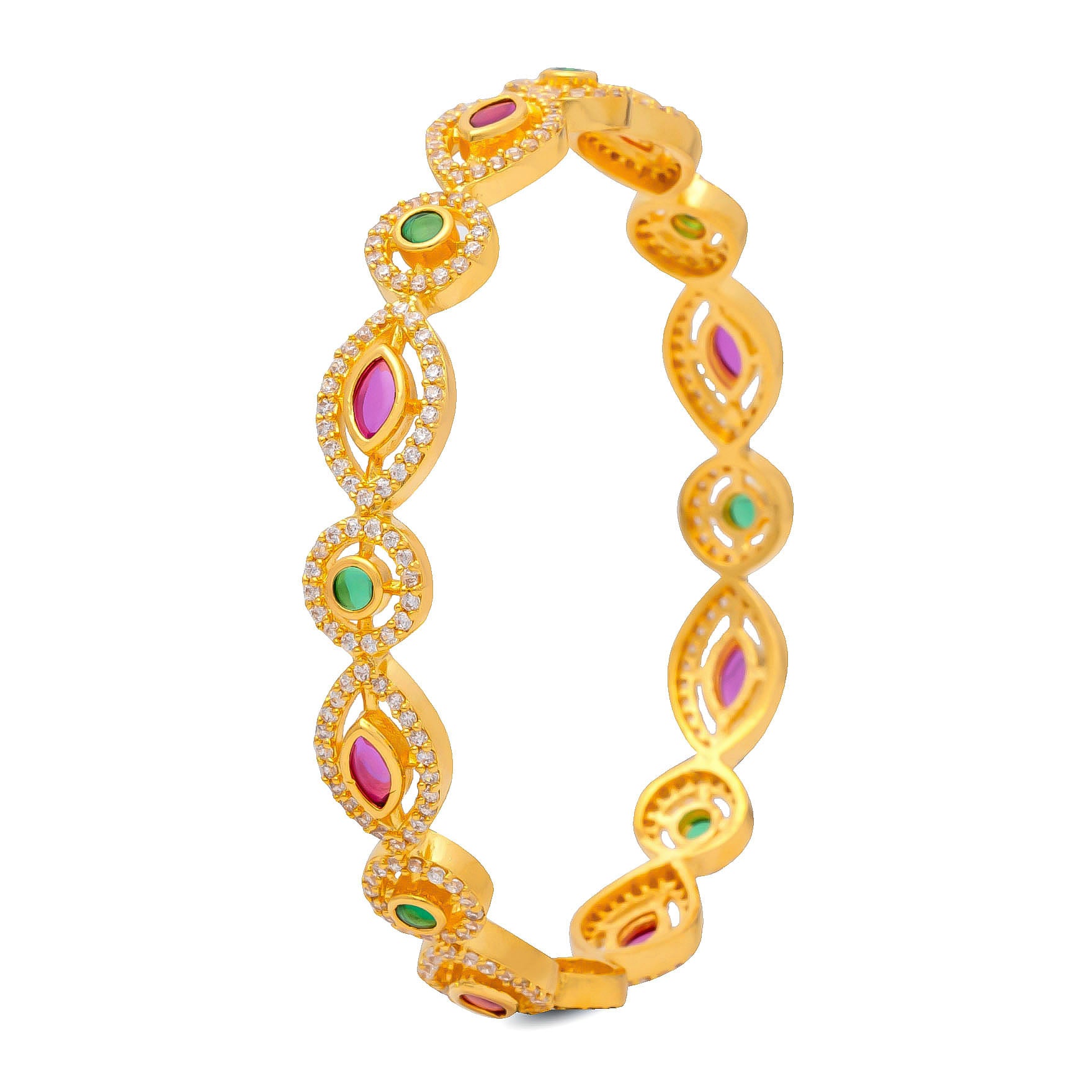 PREMIUM STONE BANGLE PMSB88WRG-006