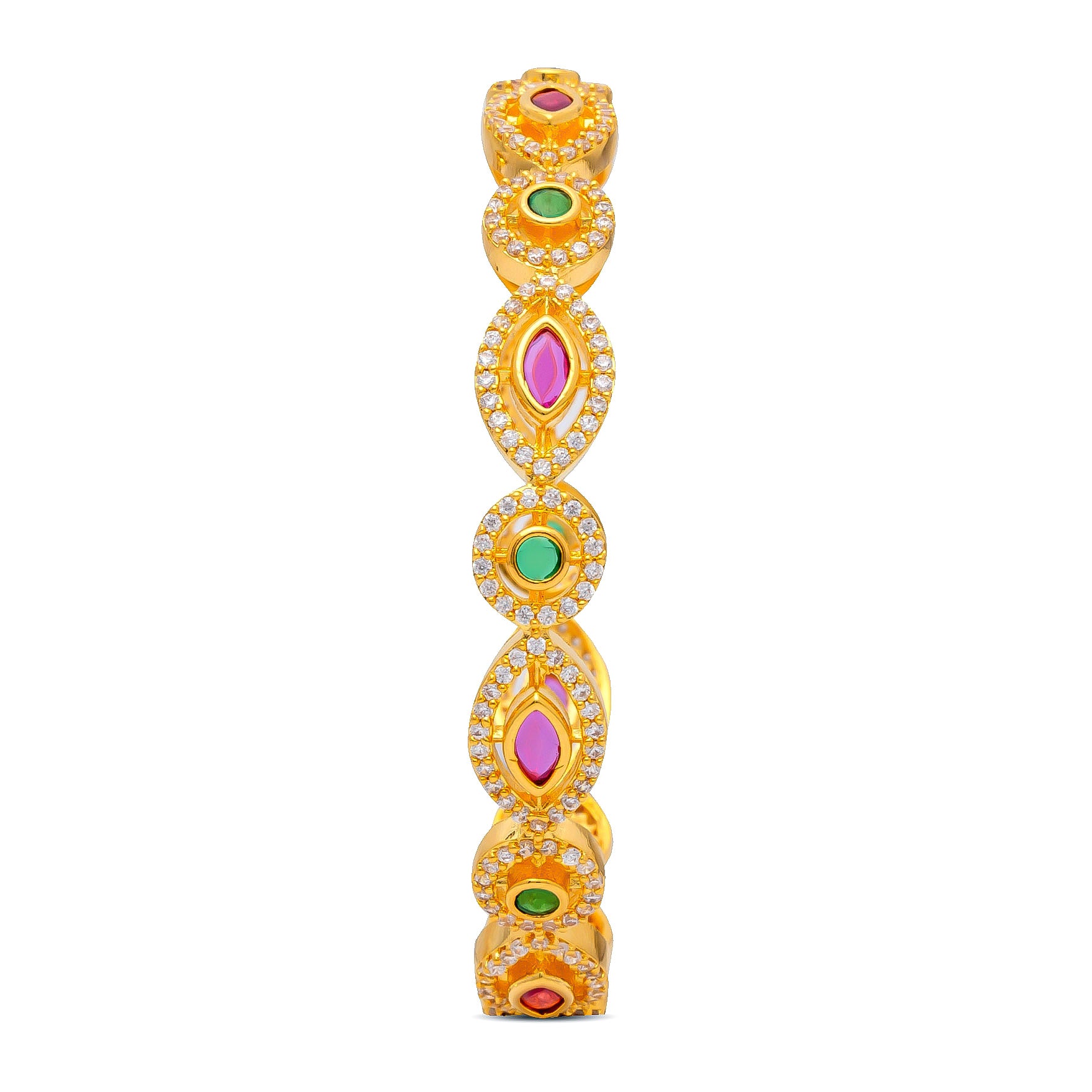 PREMIUM STONE BANGLE PMSB88WRG-006