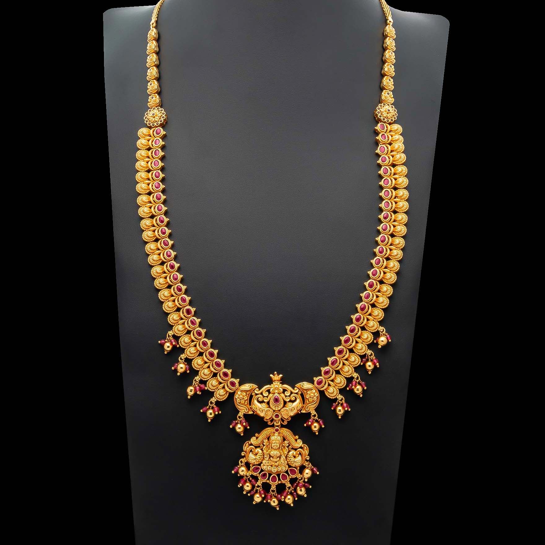 PKT STONE GHERU NECKLACE PSGRNLSR34R-0601