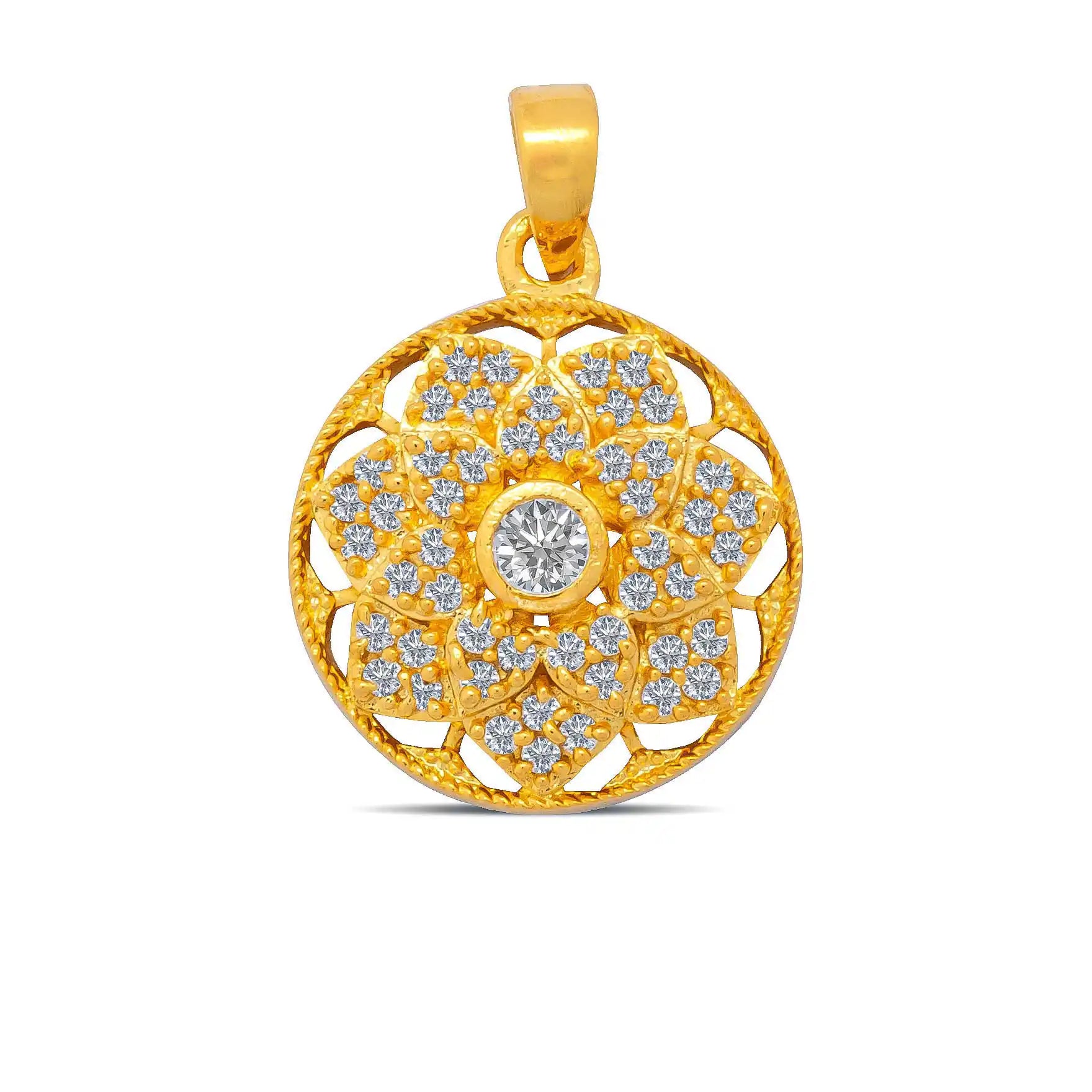 GOLDEN STONE PENDENT PSLT15W-011