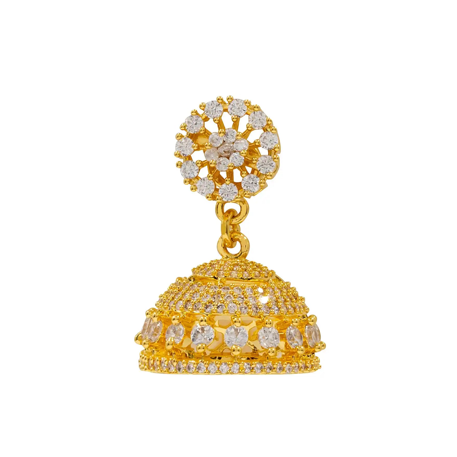 Shop One Gram Gold Plated Premium Earrings Online | Parakkat Jewels