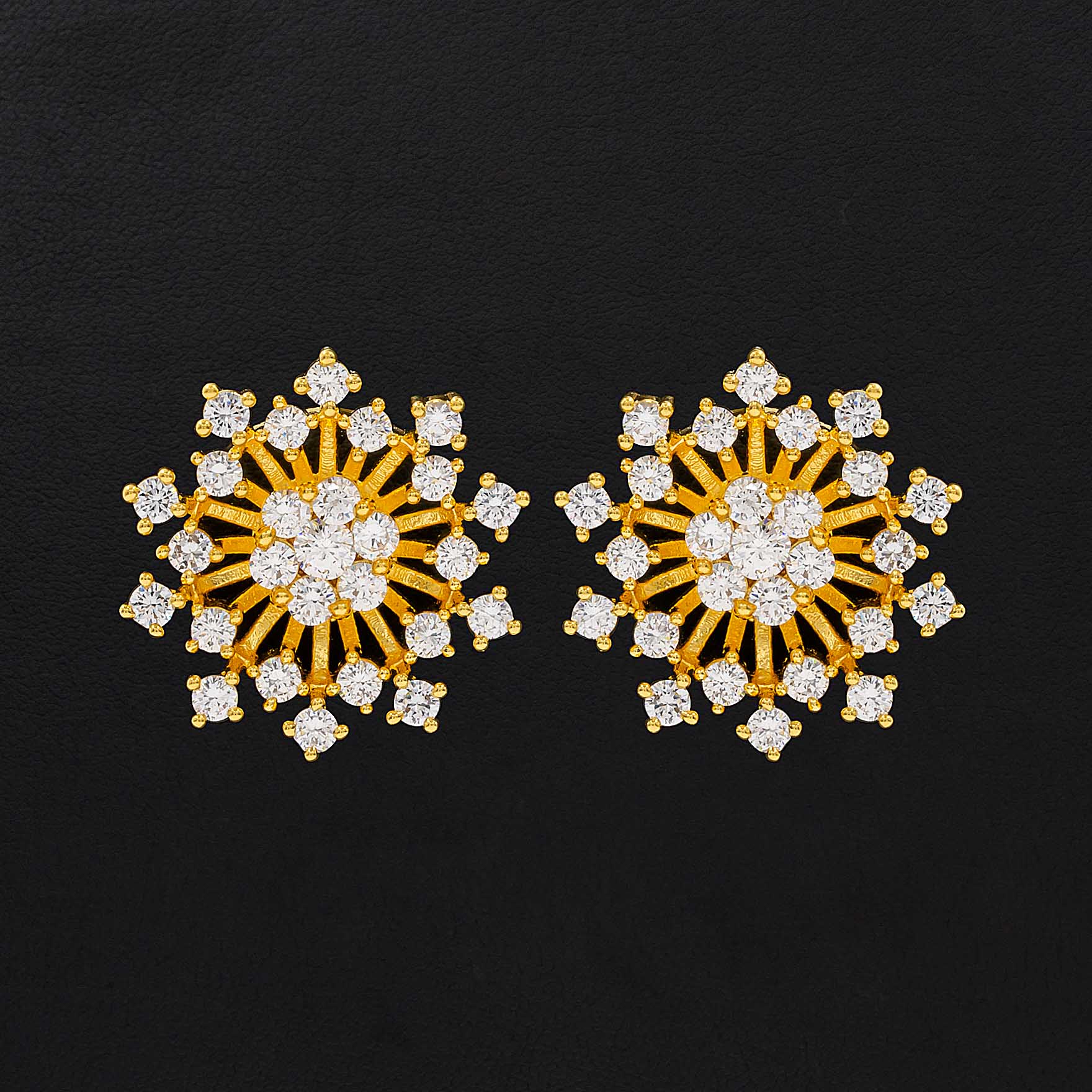 Buy Pure Gold Plated Collection of Earrings Online | Parakkat Jewels