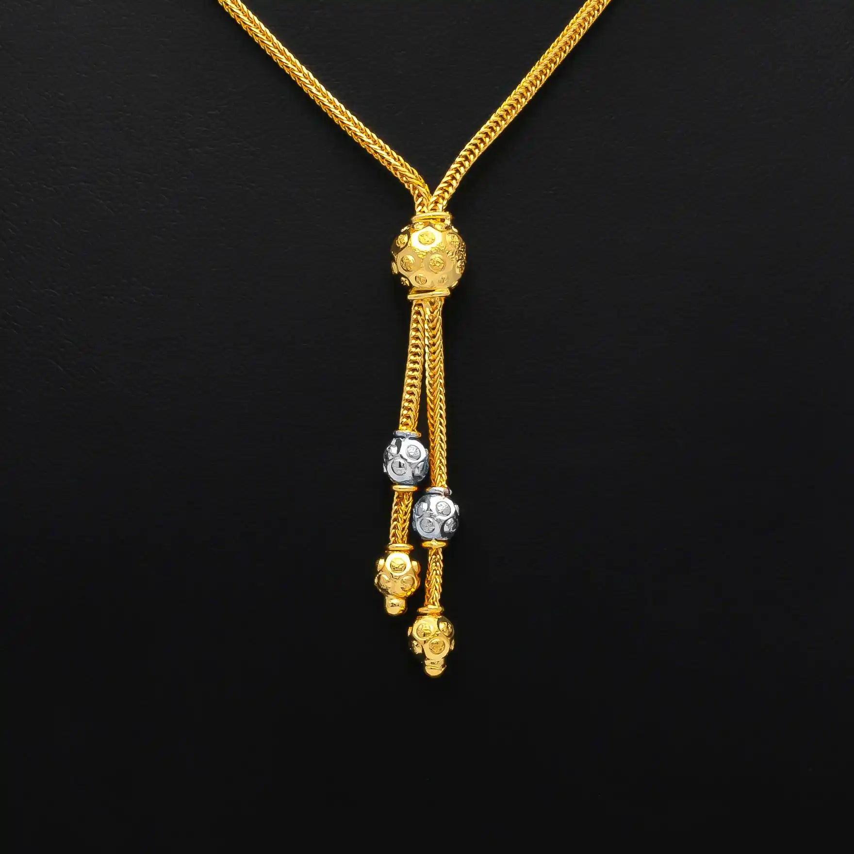 RHODIUM NECKLACE  PRGNS119-054