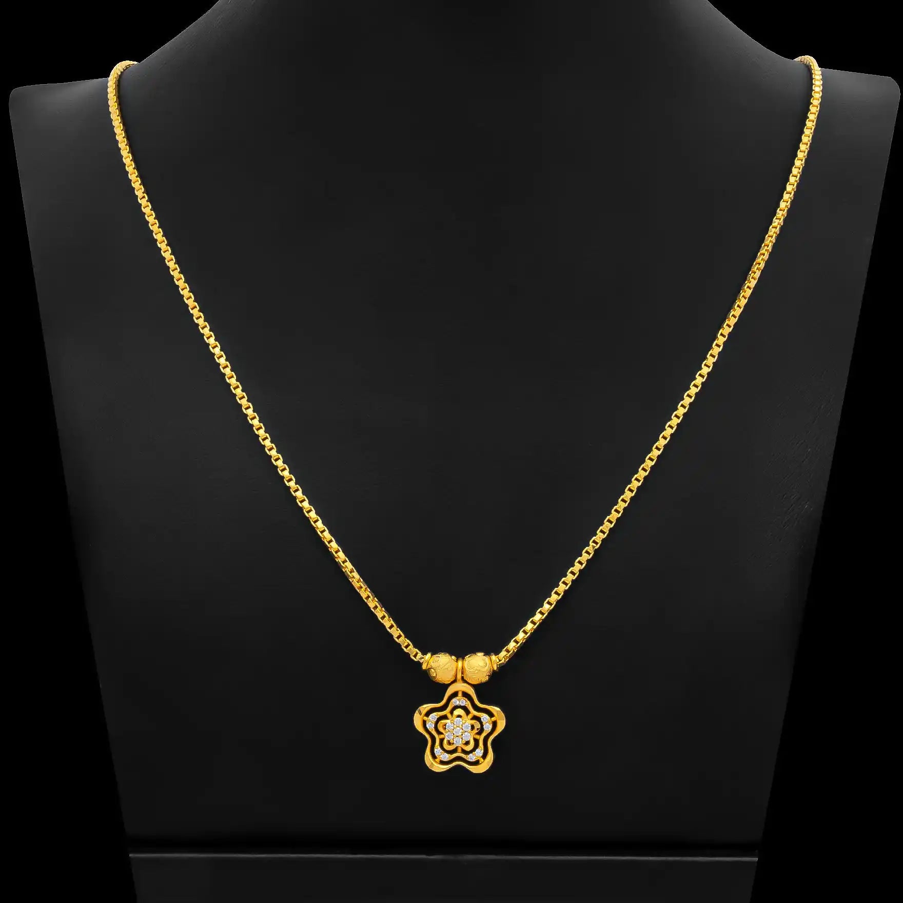 STONE NECKLACE PSNS63W-003