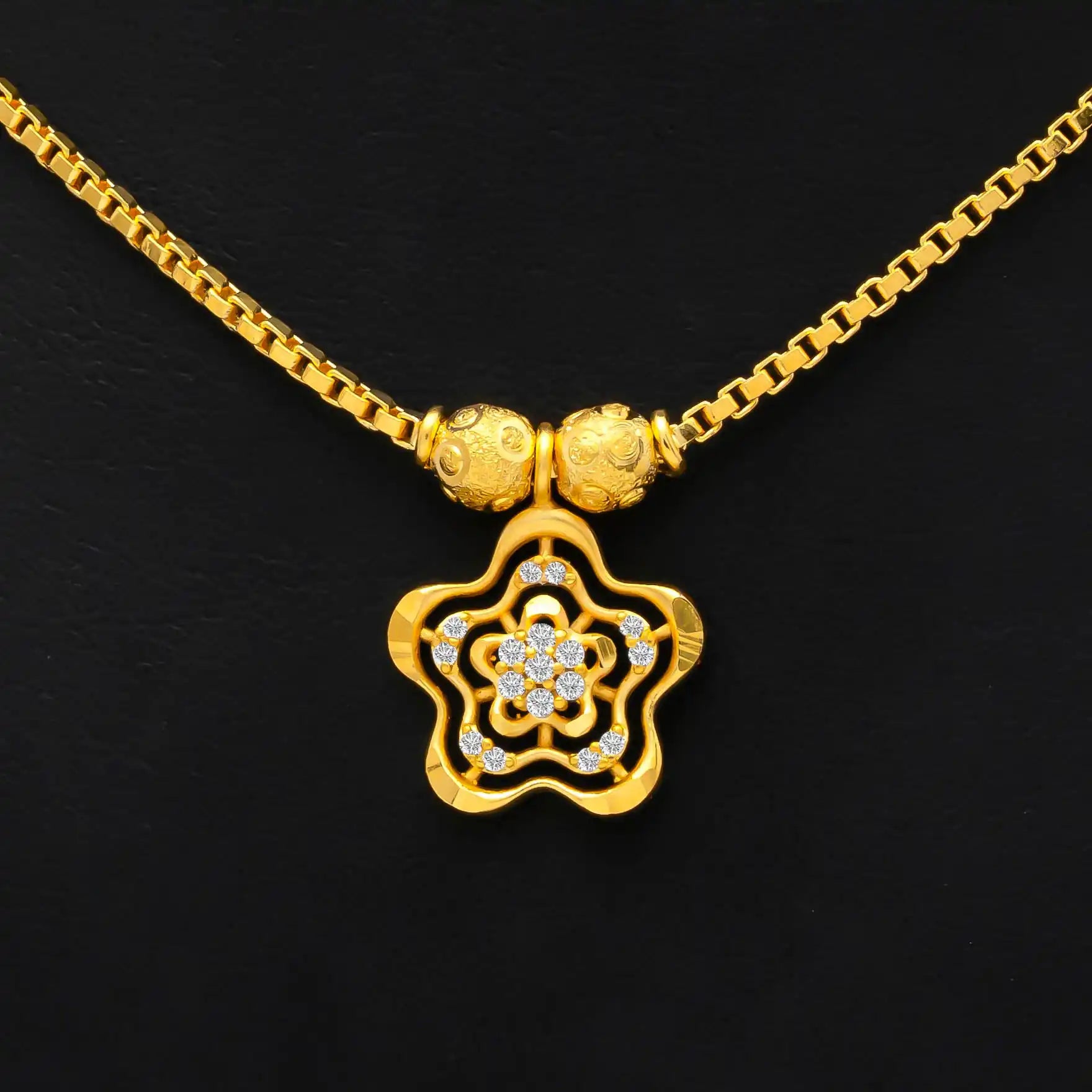 STONE NECKLACE PSNS63W-003