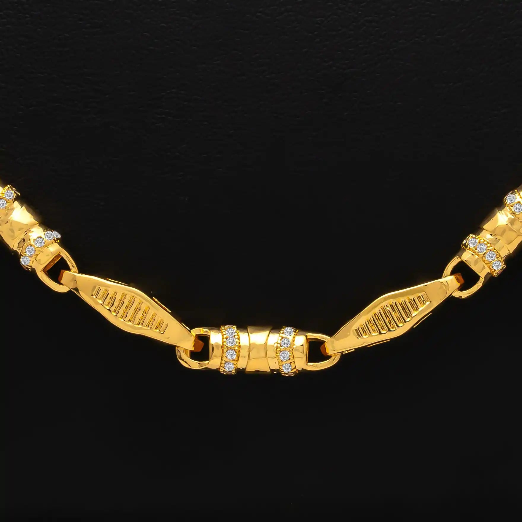 GENTS FRILL STONE CHAIN PSGCX4W-0031