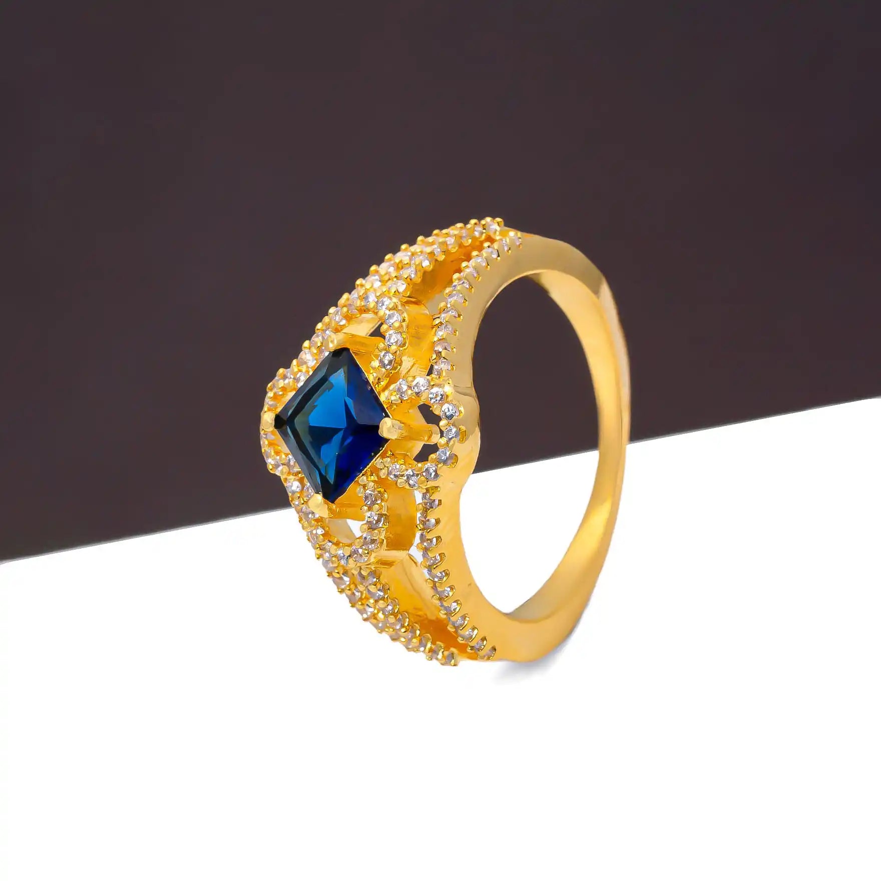 PREMIUM STONE RING PMSR2WBL-003