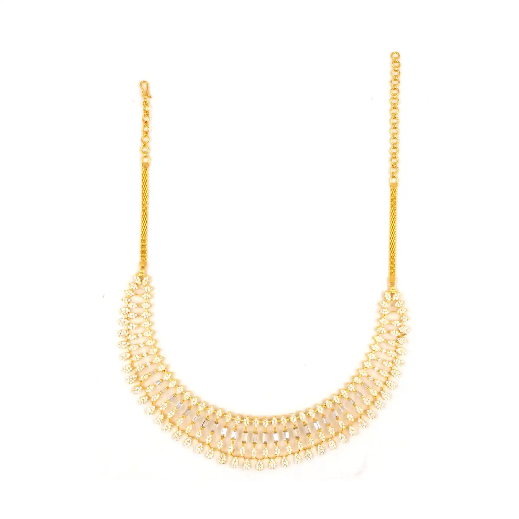 Premium Stone Necklace with Stud PMSNS10W-0031, PMSHST36W-052