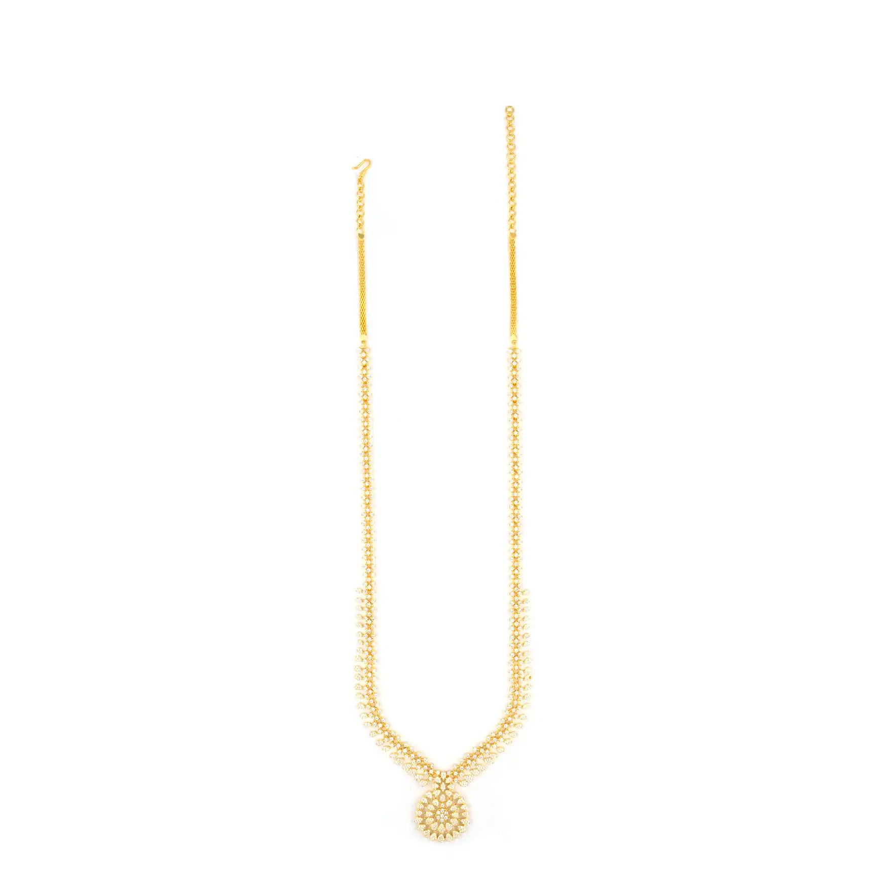 Premium Stone Necklace with Stud PMSNL2W-0051, PMSHST87W-082