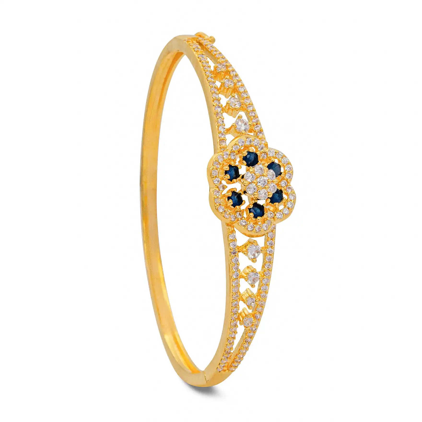 Stone Bracelet Bangle PSBRB9WBL-052