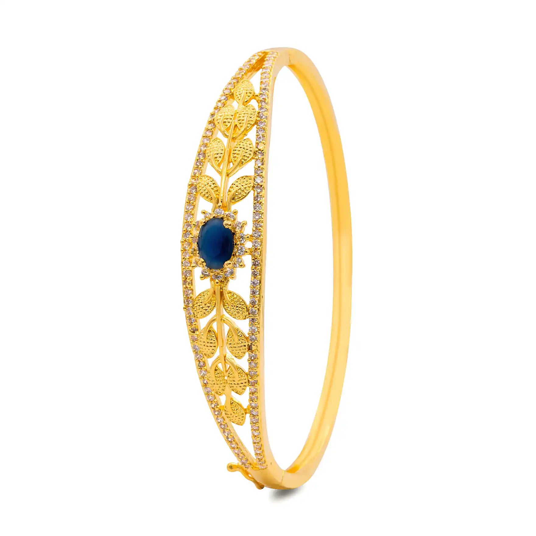 Stone Bracelet Bangle PSBRB11WBL-052