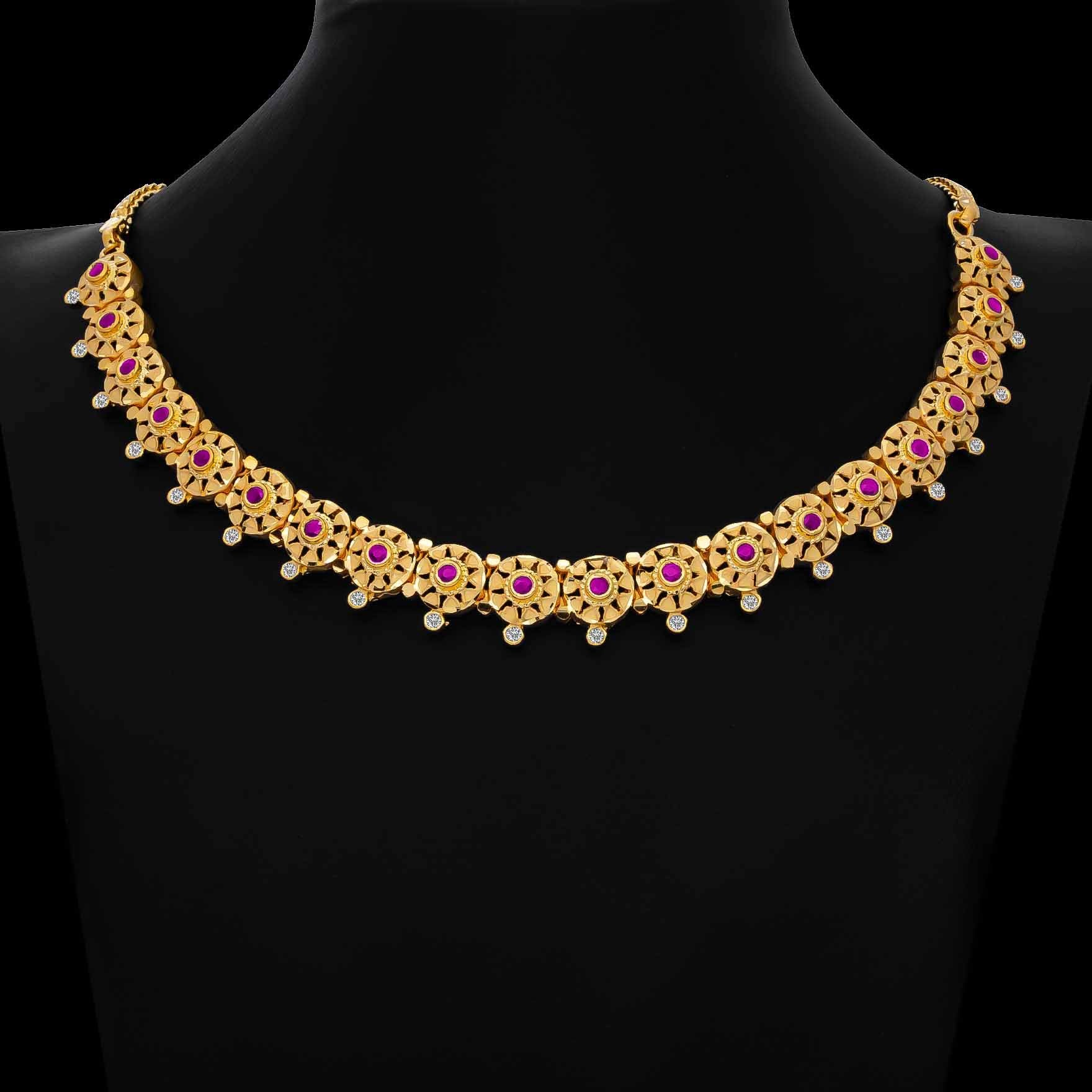 Stone Necklace  PSNS86WR-035