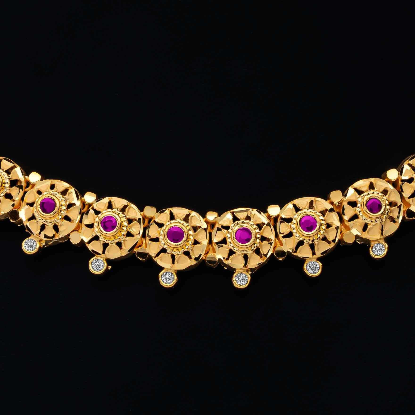 Stone Necklace  PSNS86WR-035