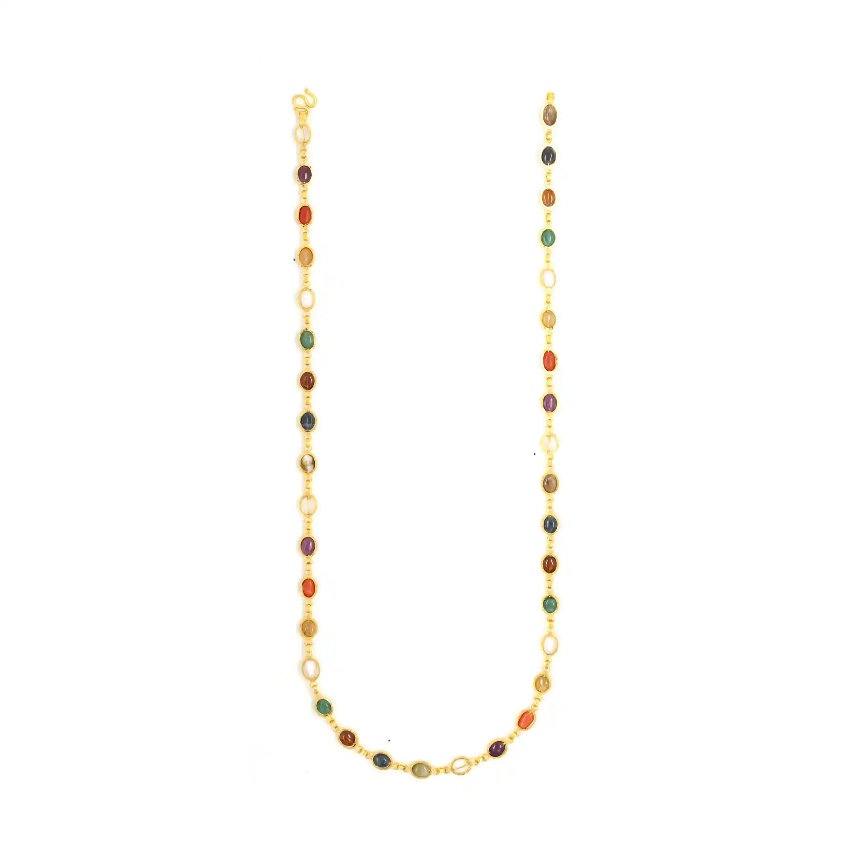 Premium Navaratna Stone Chain PMRNNSC5-0531