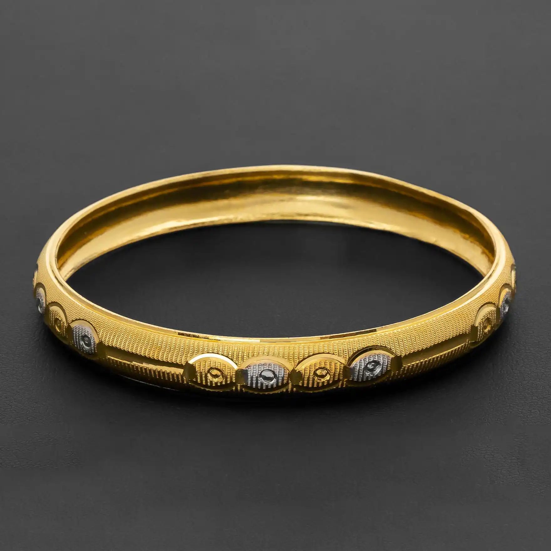 RHODIUM BANGLE PRGB13-091