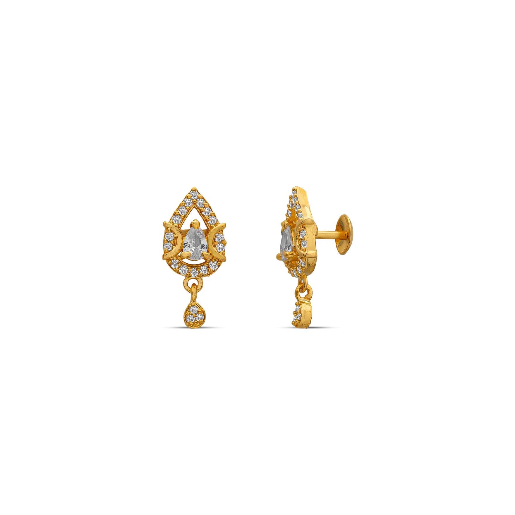 Hanging Stone Stud PSHST117W-001