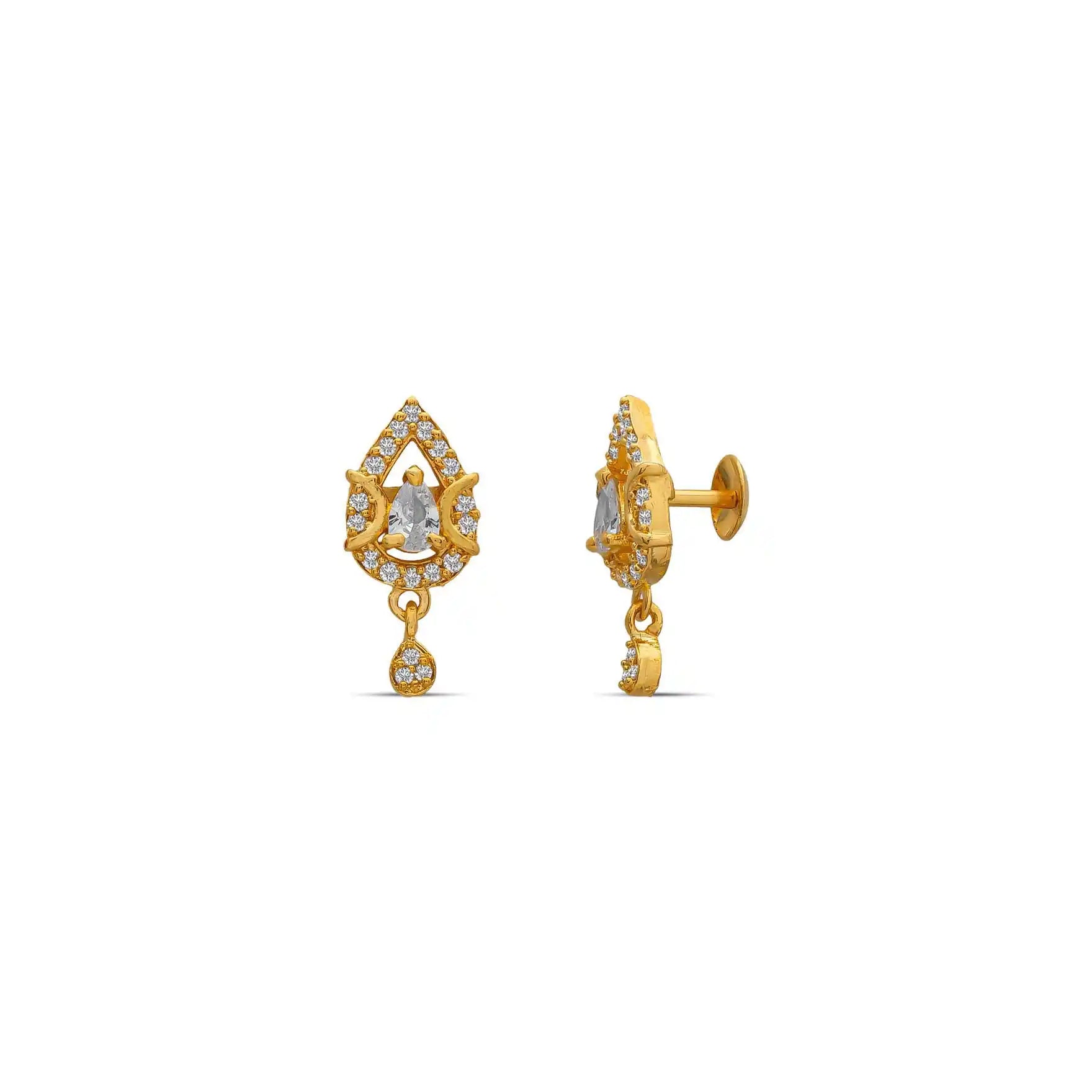 Hanging Stone Stud PSHST117W-001