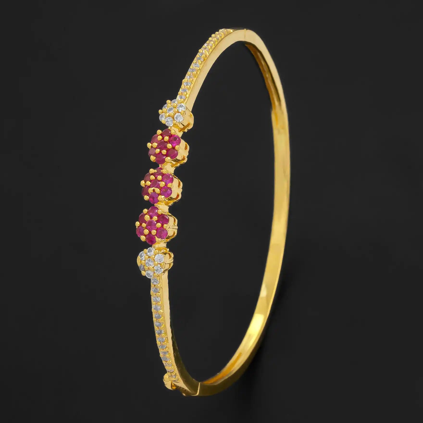 Stone Bracelet Bangle PSBRB62WR-002