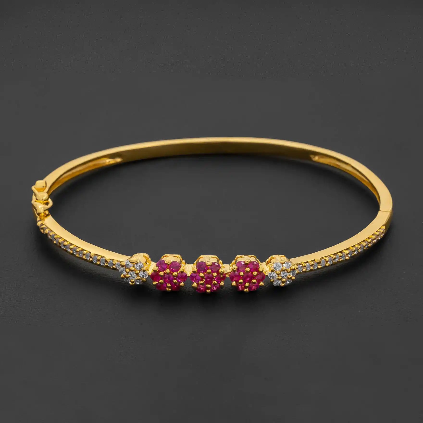 Stone Bracelet Bangle PSBRB62WR-002