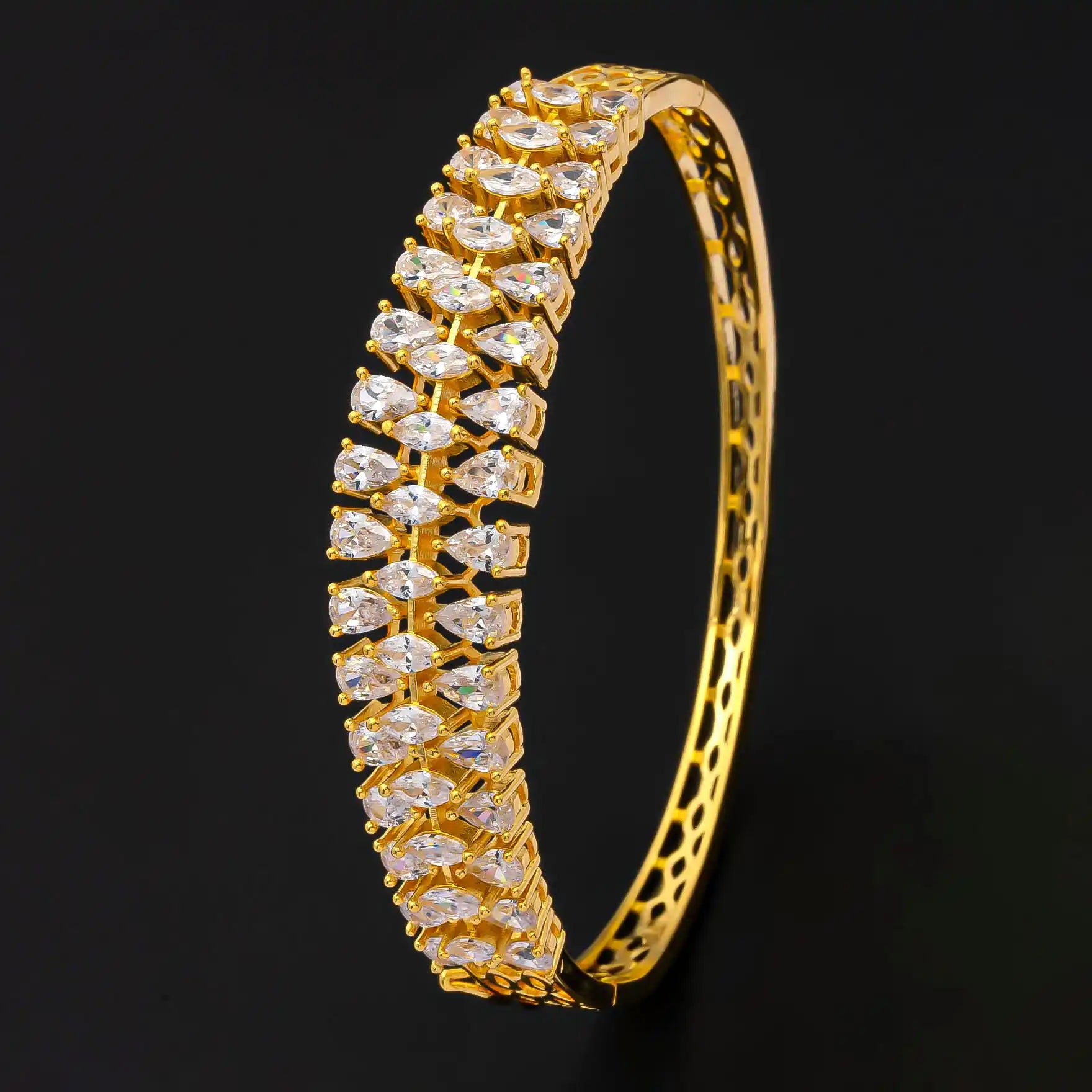 PREMIUM STONE BRACELET BANGLE PMSBRB5W-004