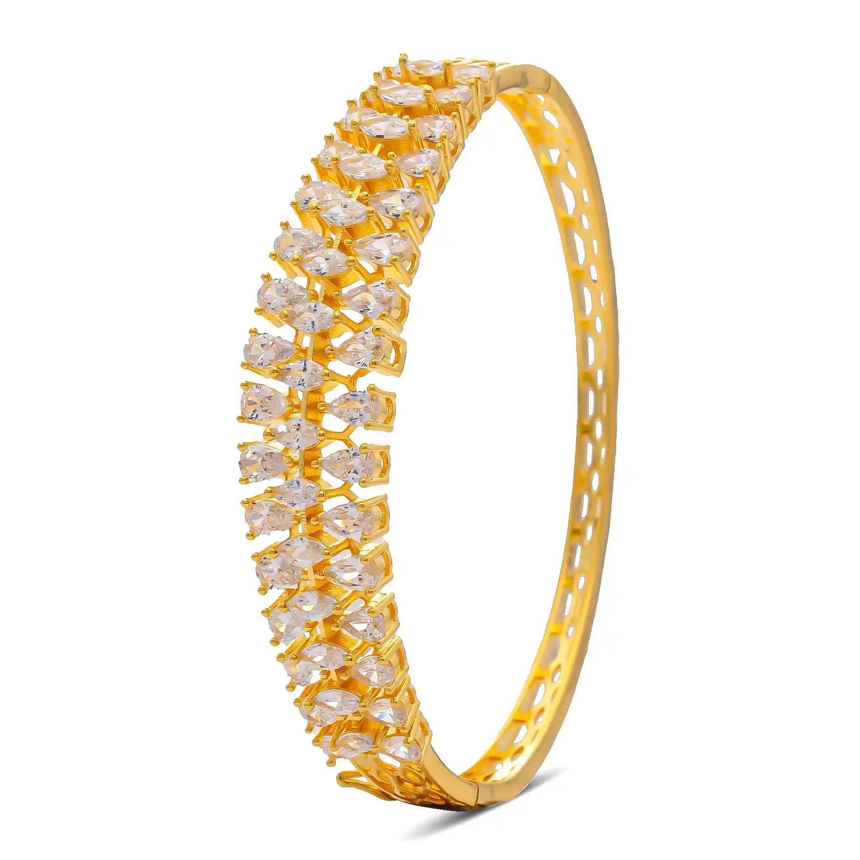 PREMIUM STONE BRACELET BANGLE PMSBRB5W-004