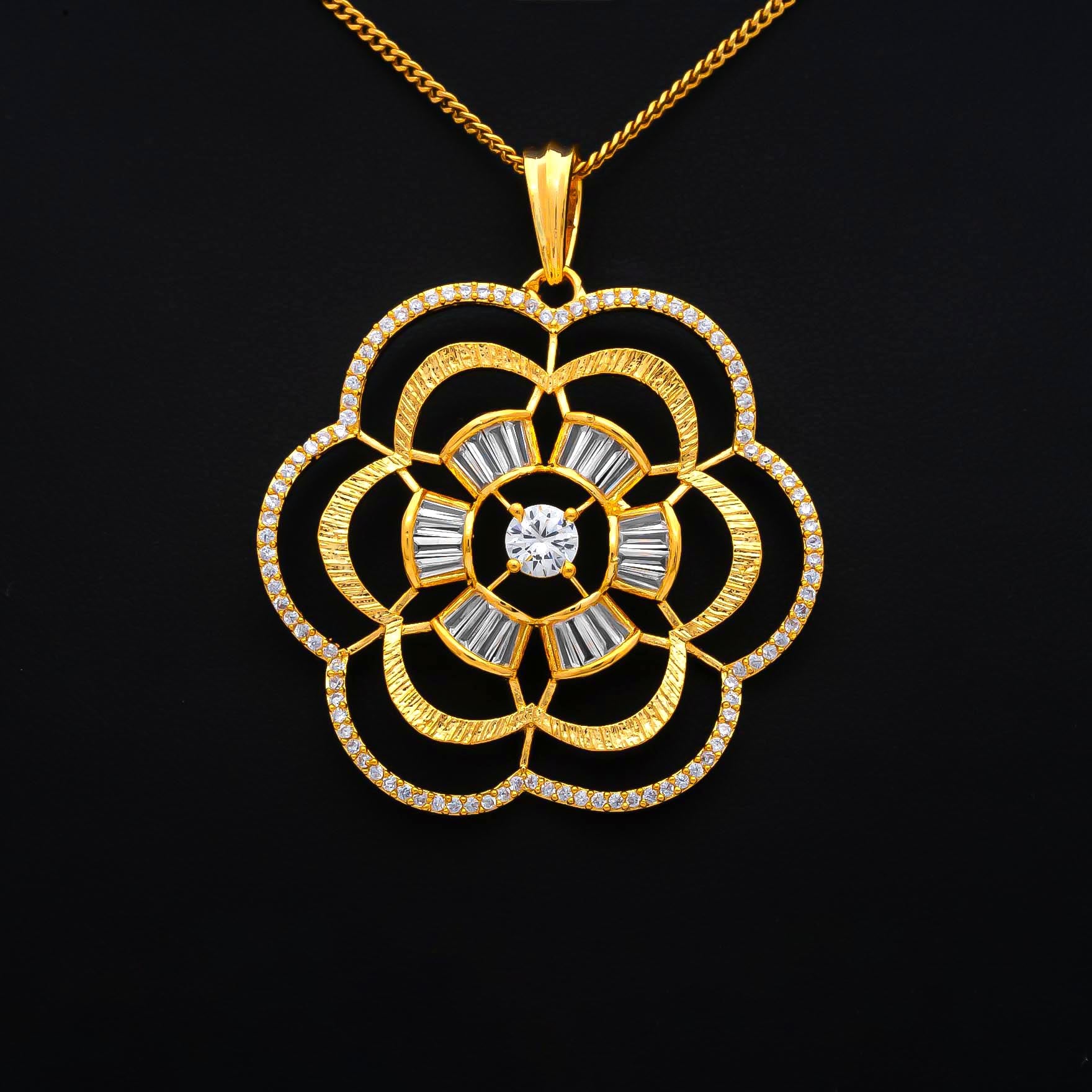 PREMIUM STONE PENDANT PMSLT2W-054
