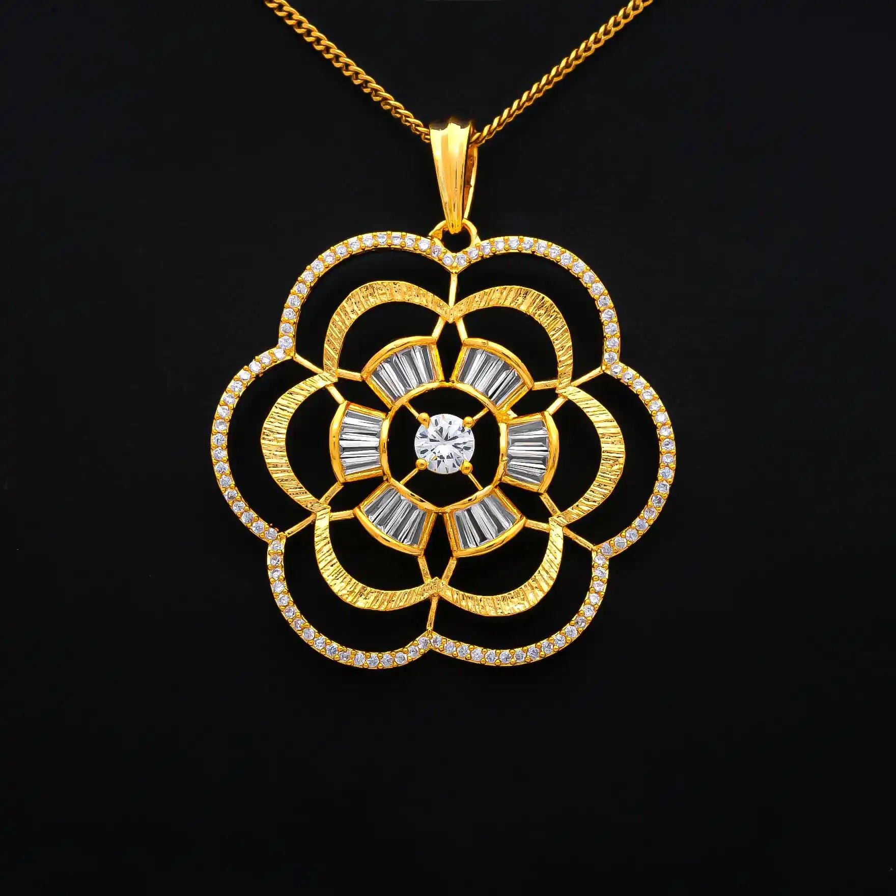PREMIUM STONE PENDANT PMSLT2W-054