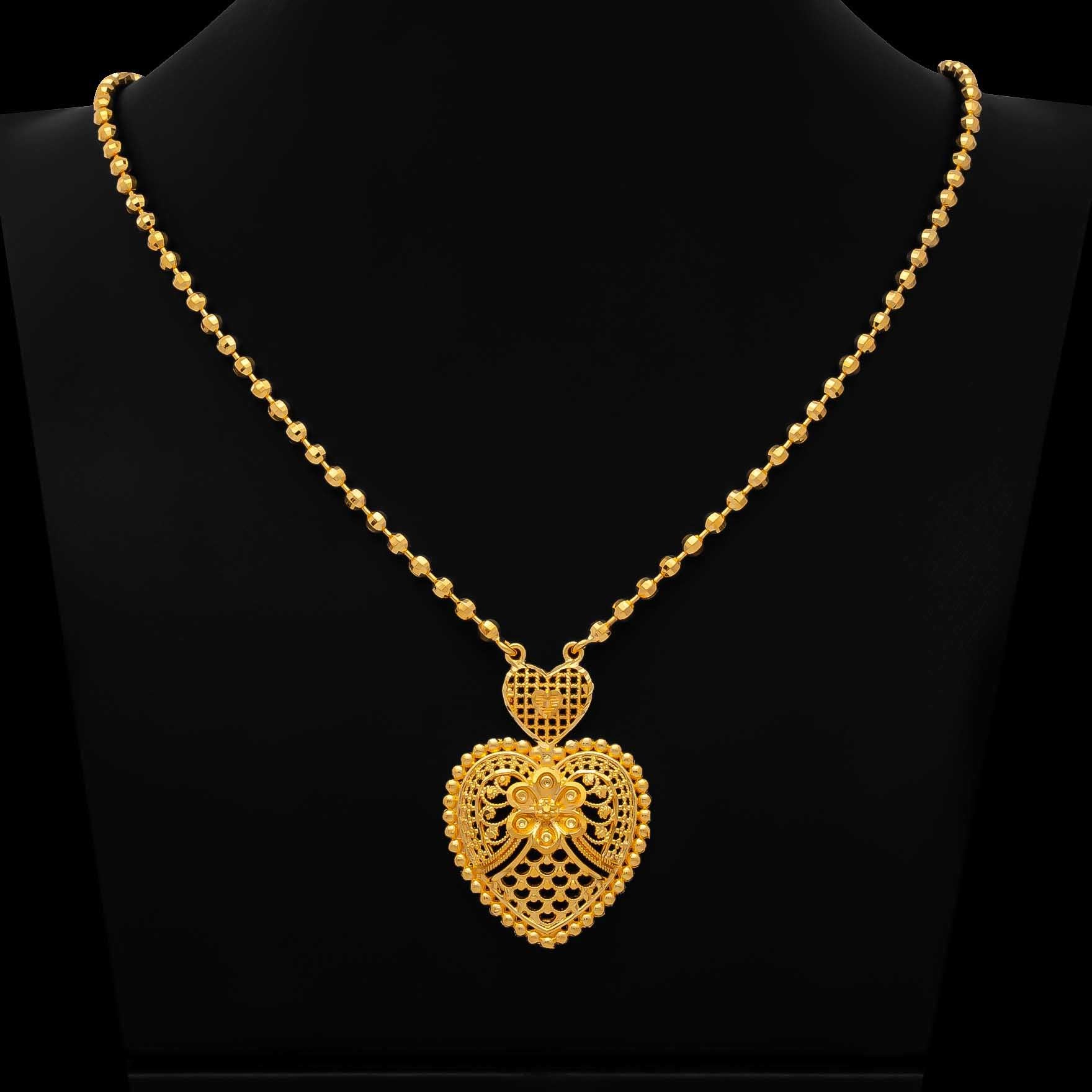 Golden Necklace PGNS120-034