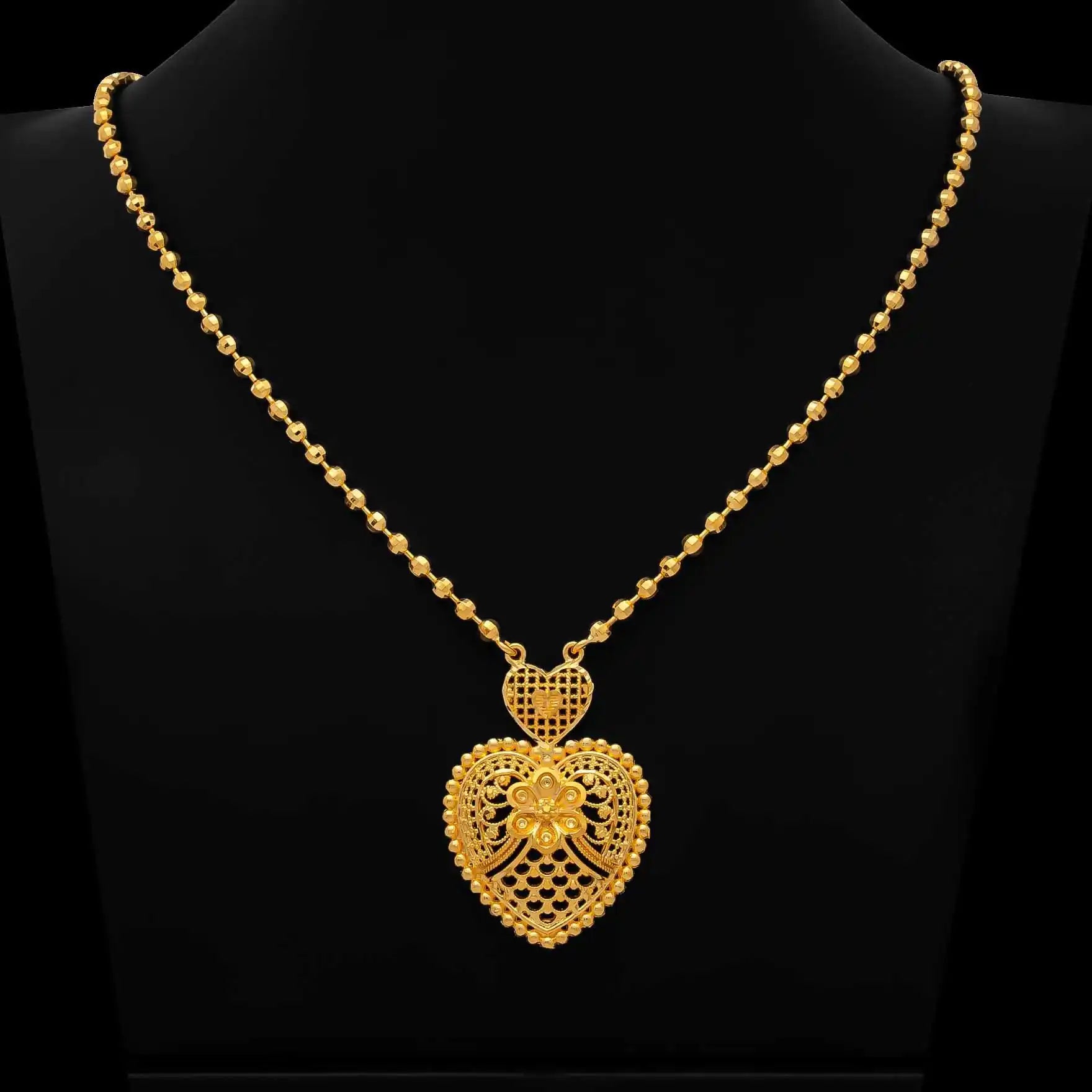 Golden Necklace PGNS120-034
