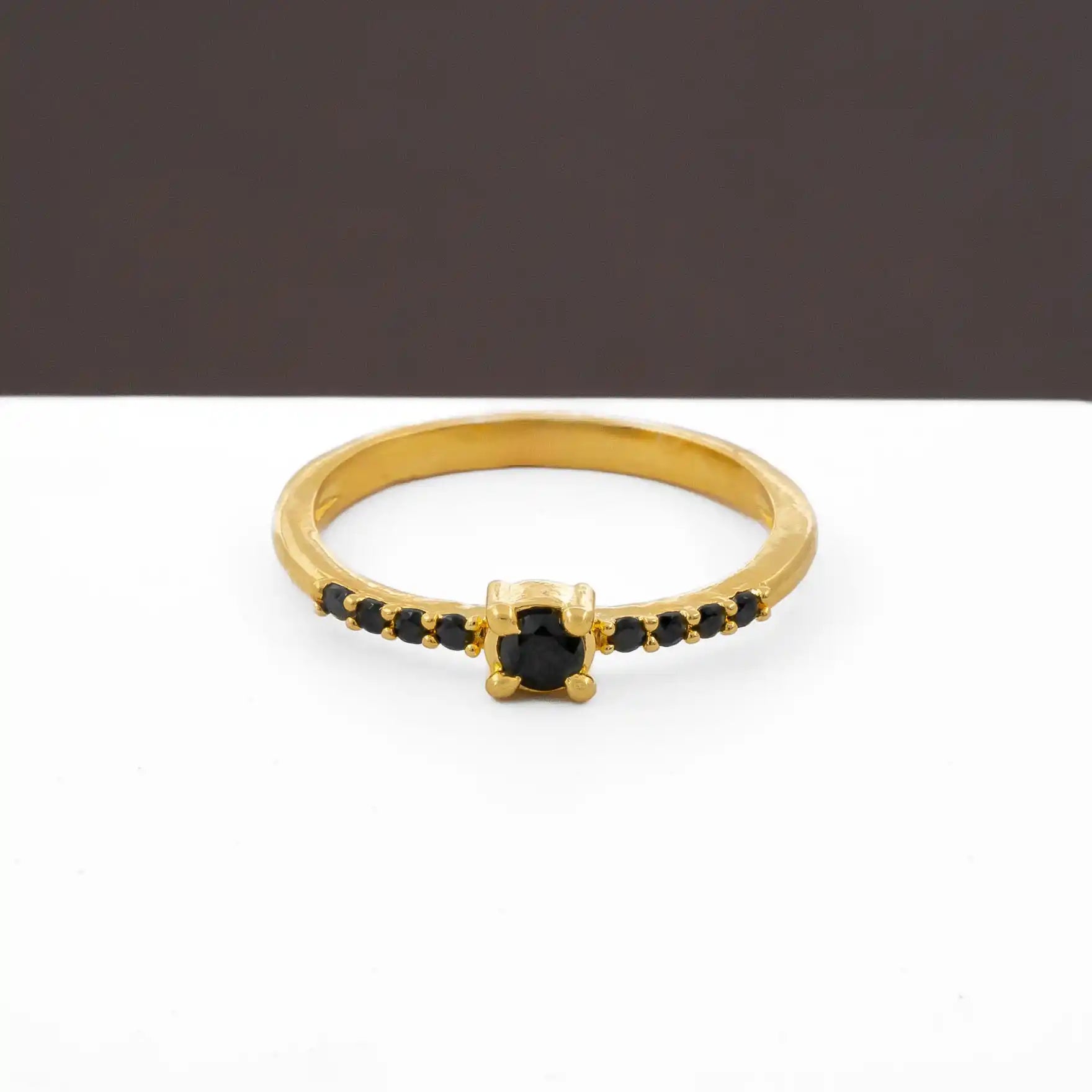 GOLDEN STONE RING  PSR35B-041