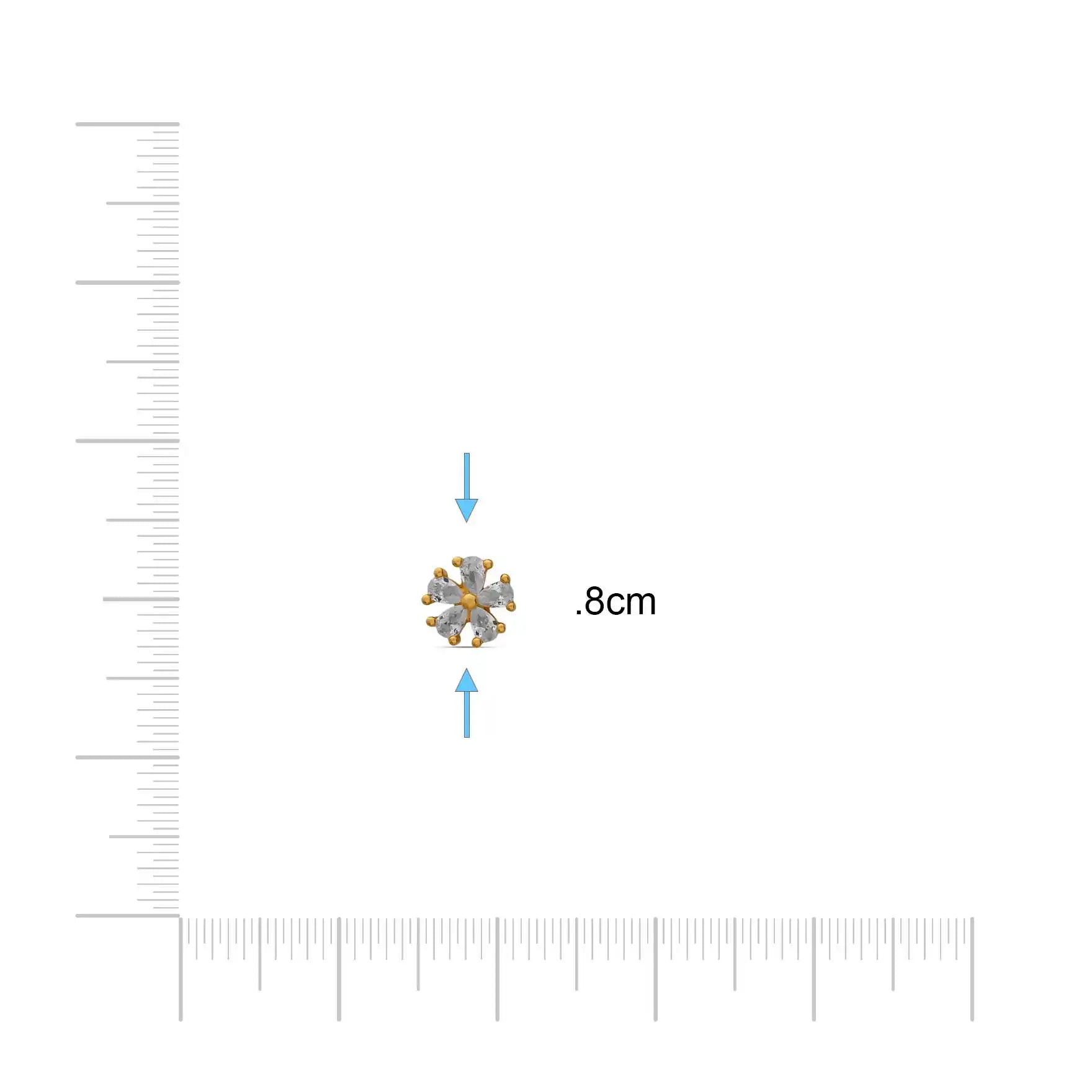 STONE STUD  PSST120W-07