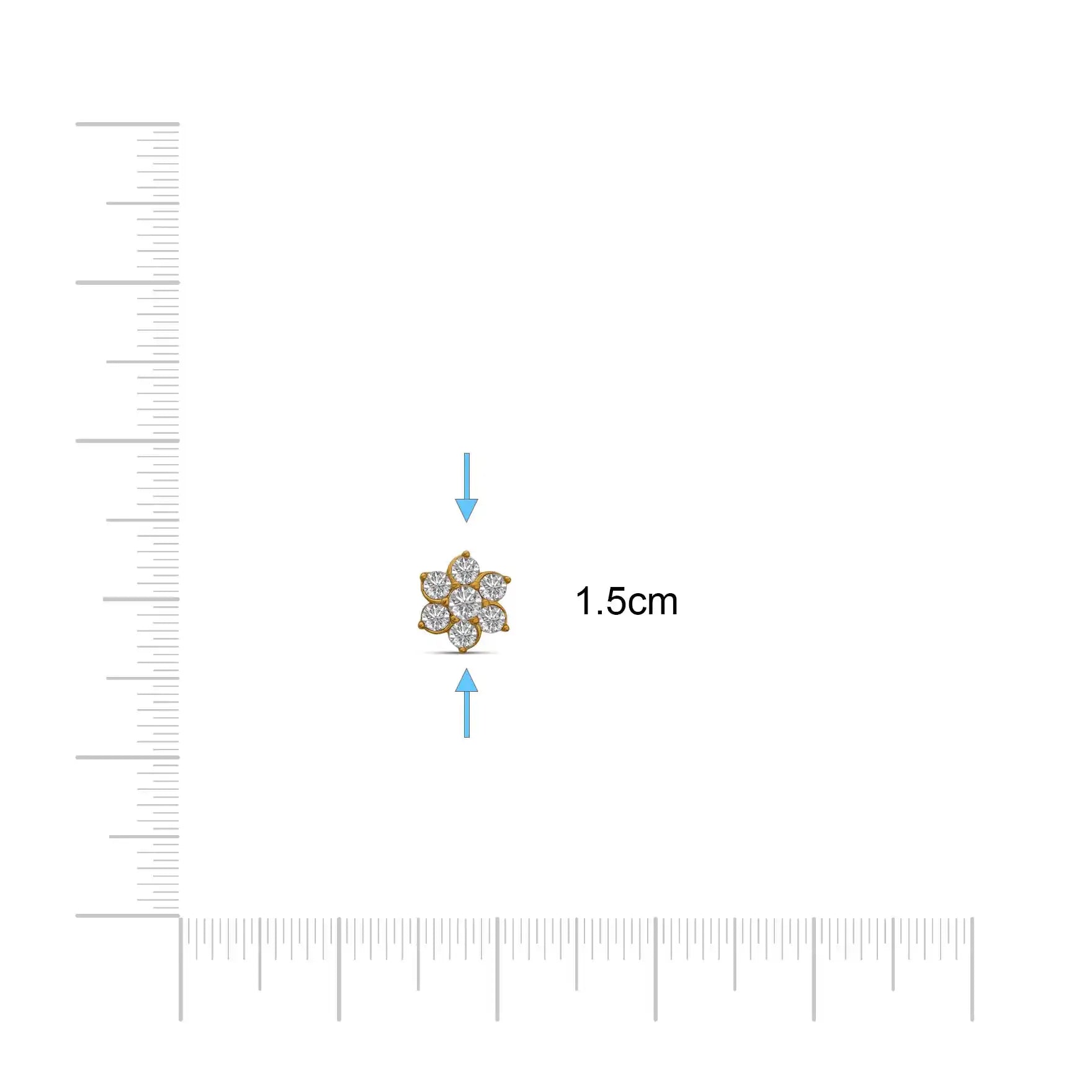 Stone Stud PSST223W-041