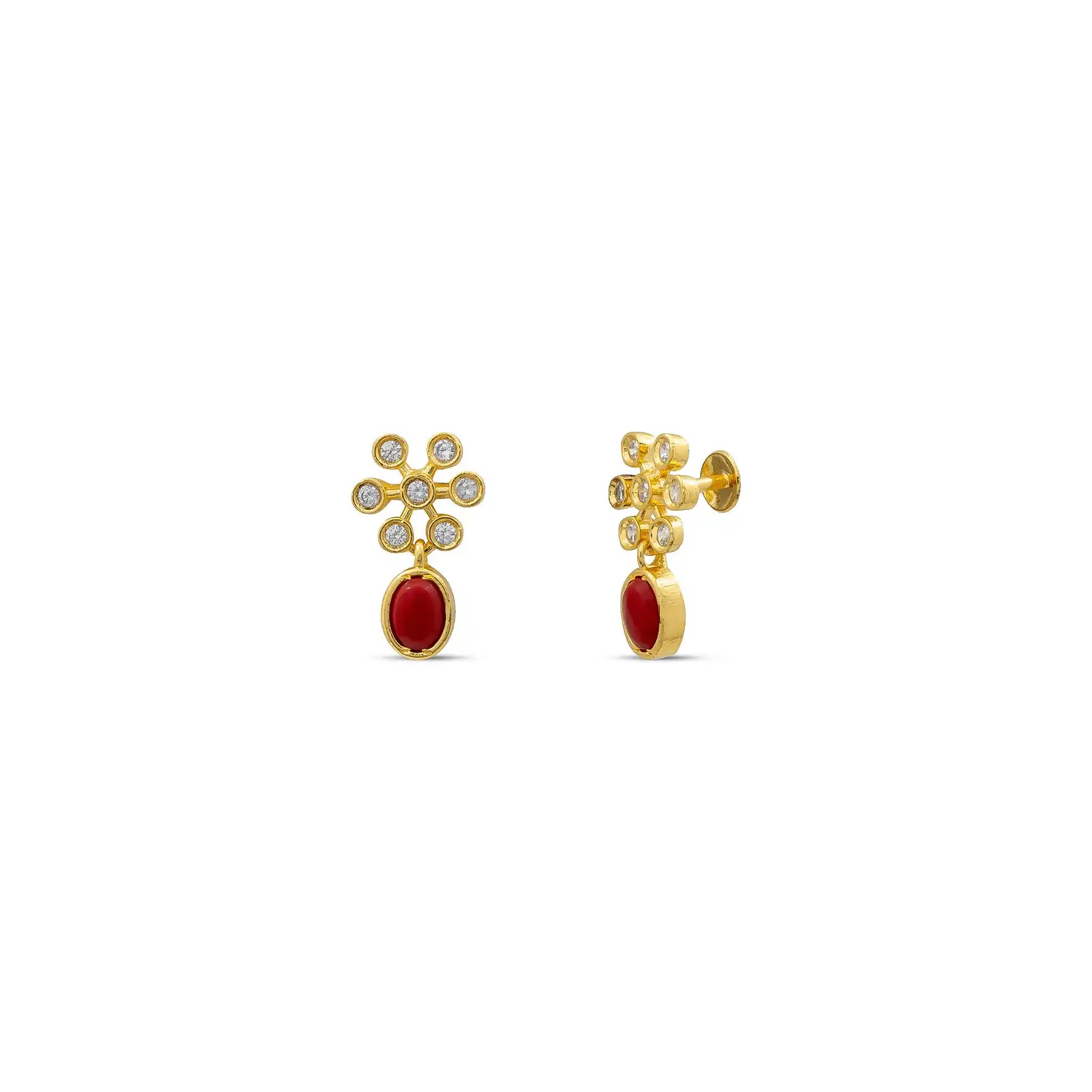 GOLDEN HANGING STUD PSHST242WC-041