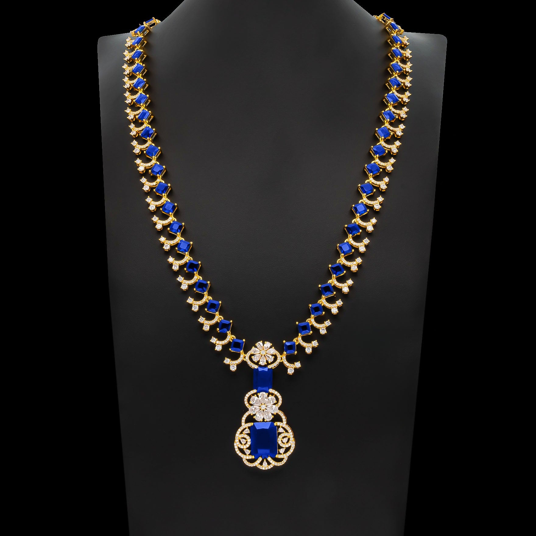 PREMIUM STONE NECKLACE PMSNL7WBL-0002