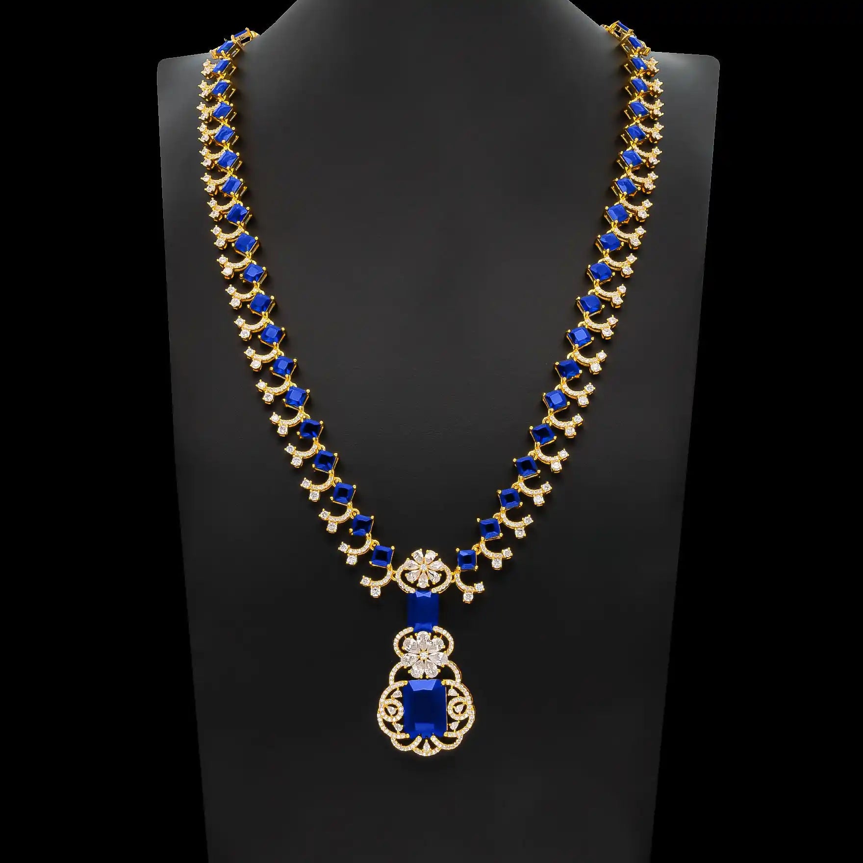PREMIUM STONE NECKLACE PMSNL7WBL-0002