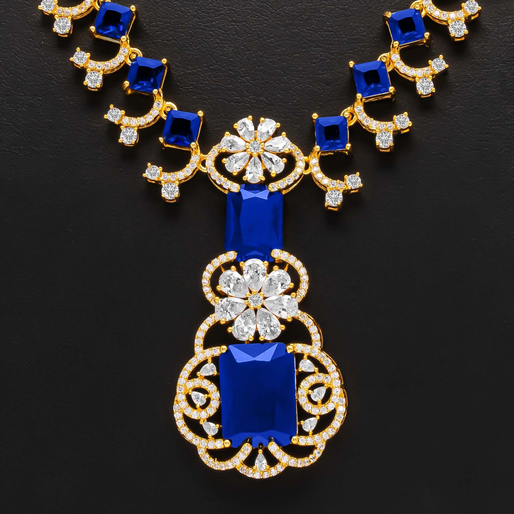 PREMIUM STONE NECKLACE PMSNL7WBL-0002